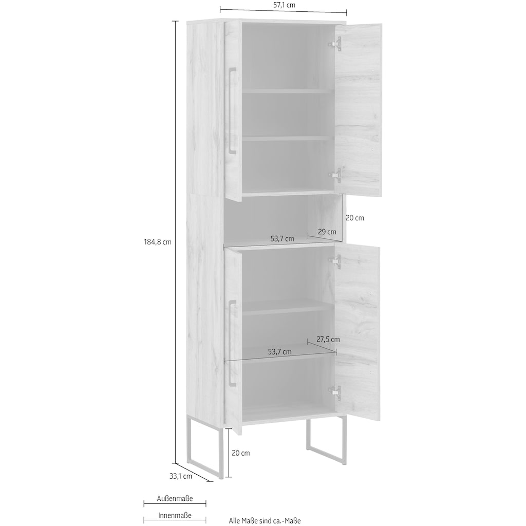 Schildmeyer Garderobenschrank »Limmo«