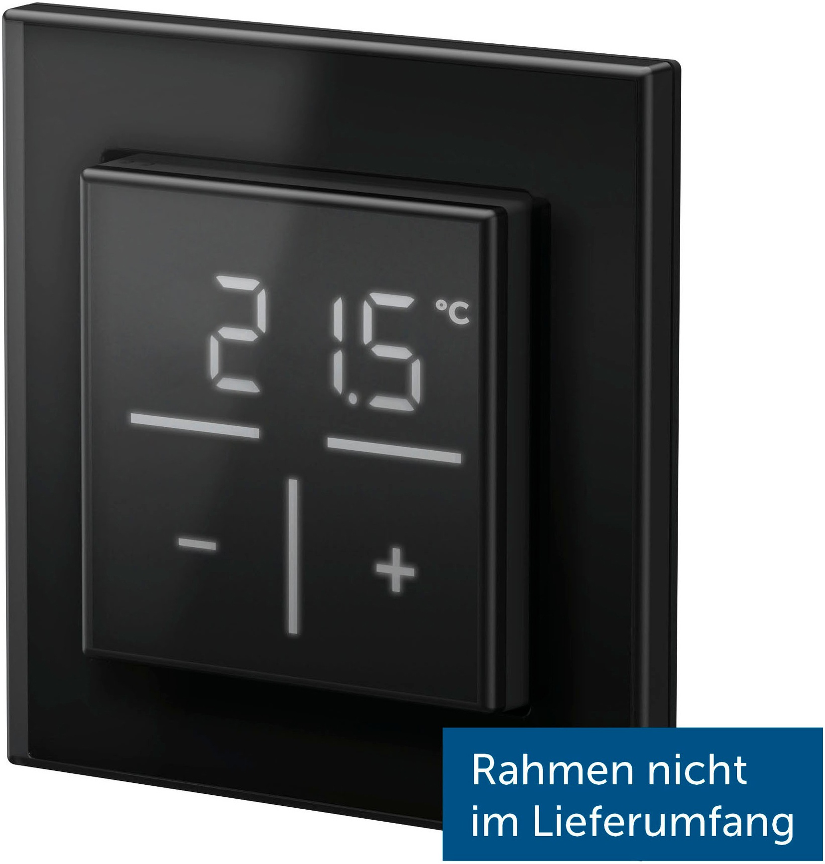 Homematic IP Smart-Home-Zubehör »Glas-Wandthermostat mit CO2-Sensor«