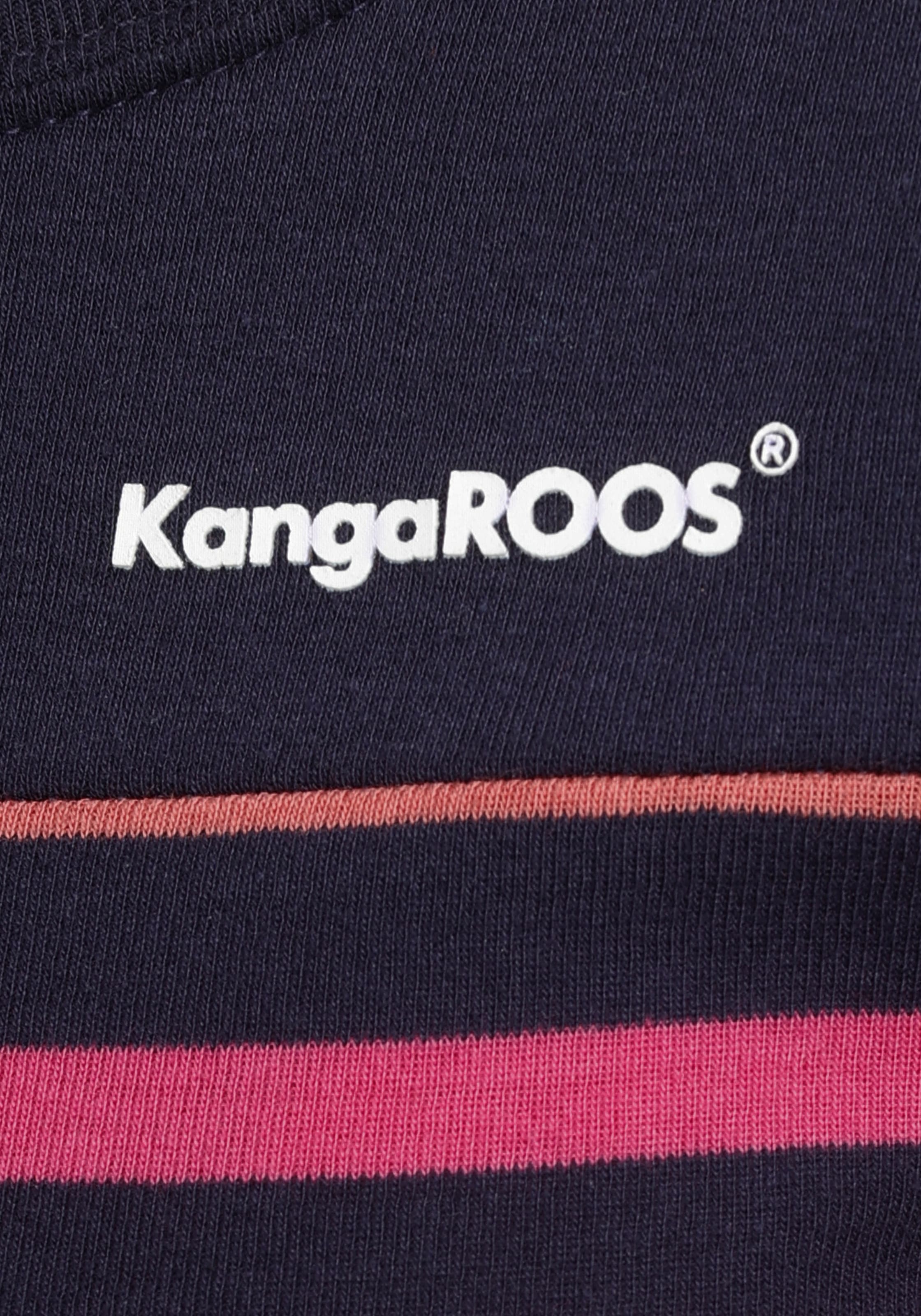 KangaROOS Langarmshirt, mit Steifen im tollen Farbverlauf bestellen online