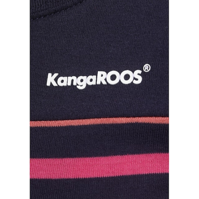 KangaROOS Langarmshirt, mit Steifen im tollen Farbverlauf online bestellen