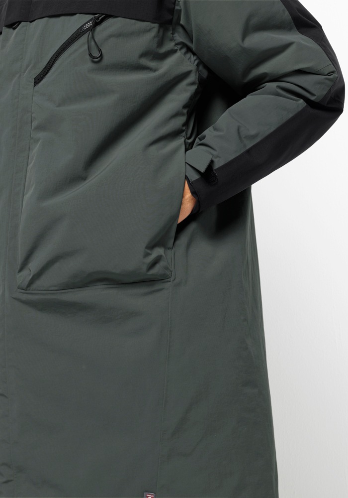 Jack Wolfskin Funktionsparka »HEUMARKT 2L PARKA«, mit Kapuze