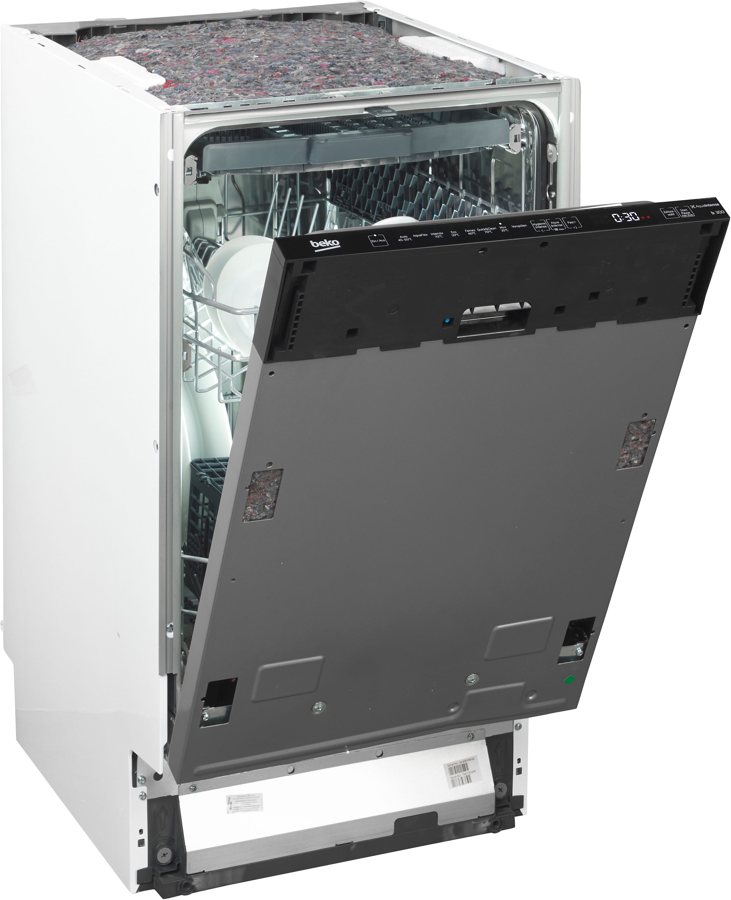 BEKO vollintegrierbarer Geschirrspüler »BDIS38120Q 7641701635«