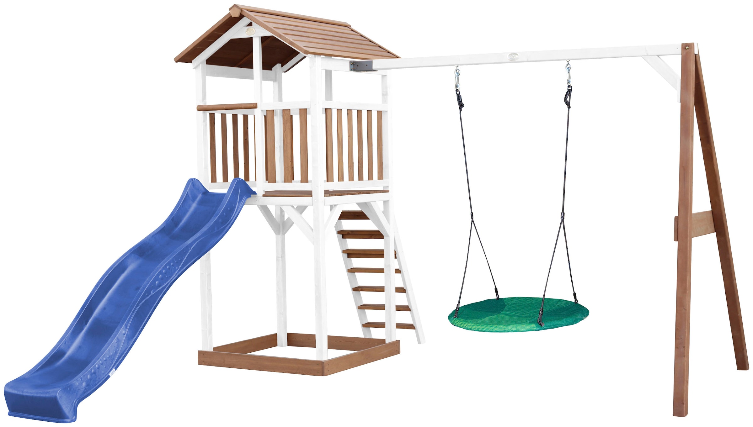 AXI Spielturm »Beach Tower«, mit Summer Nestschaukel und Rutsche