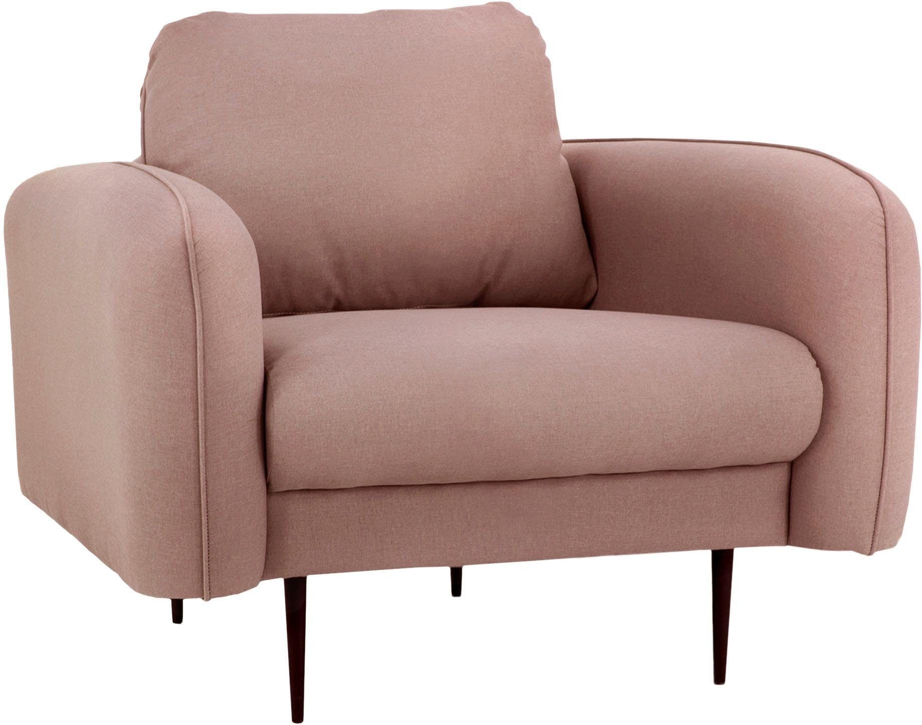 Home affaire Sessel »Skidi« mit losem Rückenkissen und Keder oben auf der A günstig online kaufen