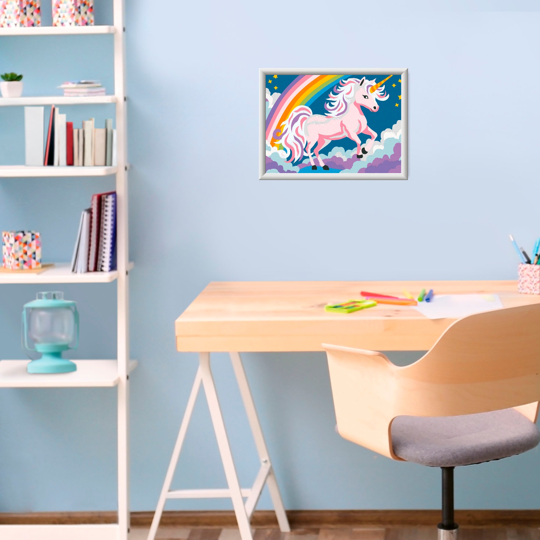 Ravensburger Malen nach Zahlen »CreArt, Pinkes Einhorn«, Made in Europe