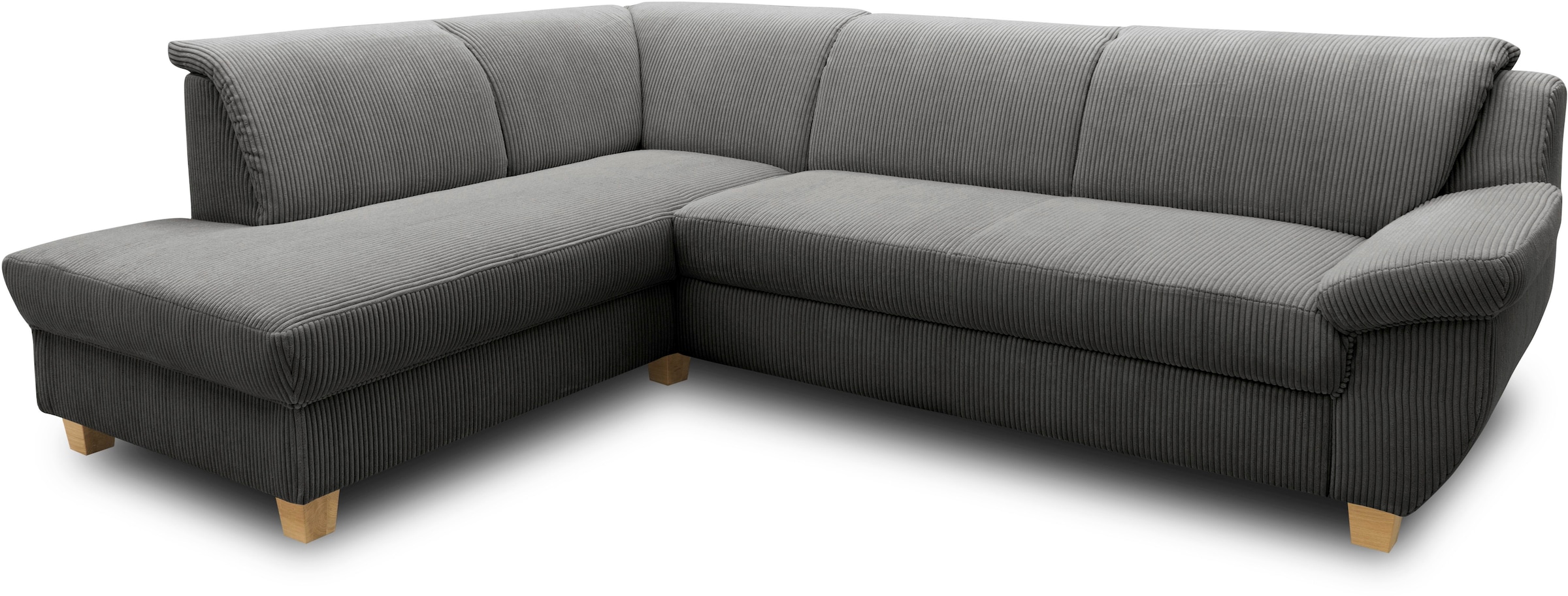 Home affaire Ecksofa »Yesterday zeitlos und elegant, bequeme Armlehnen, L-F günstig online kaufen