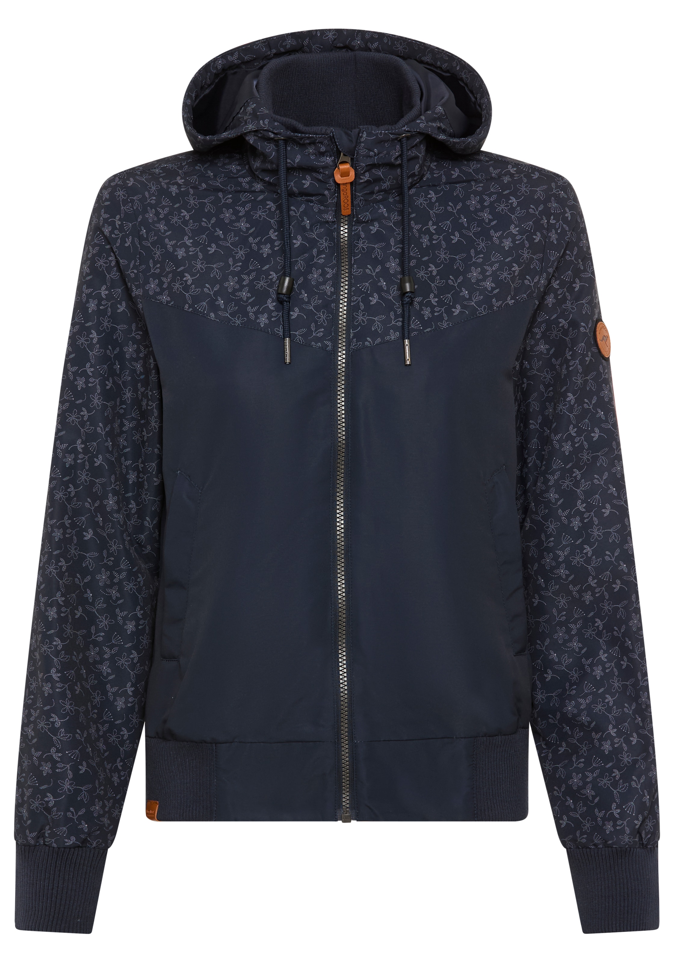 KangaROOS Funktionsjacke mit Kapuze Übergangsjacke, Blouson mit Print