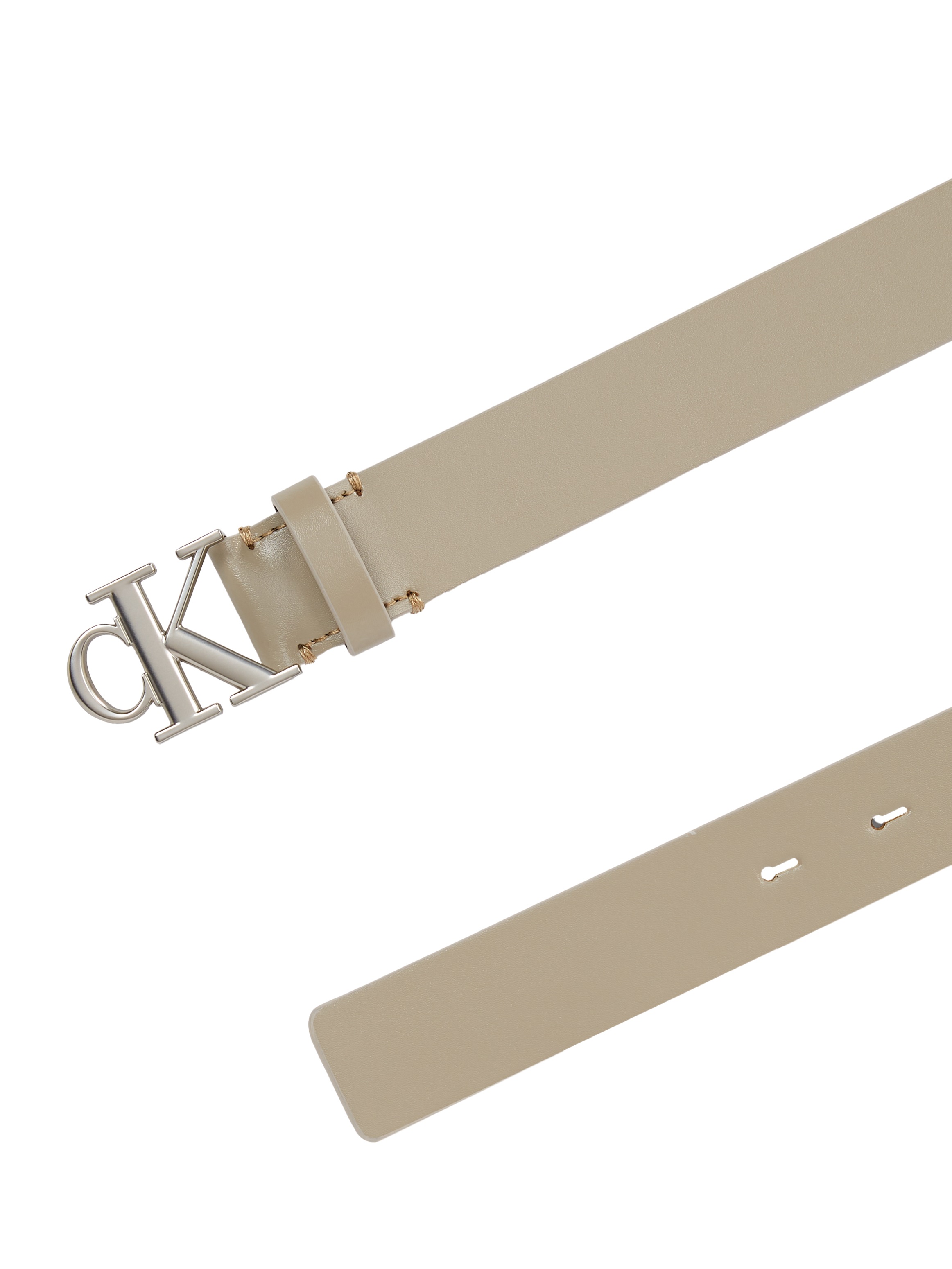 Calvin Klein Jeans Ledergürtel »MONO PLAQUE LTHR BELT 30MM«, mit Logoschnalle