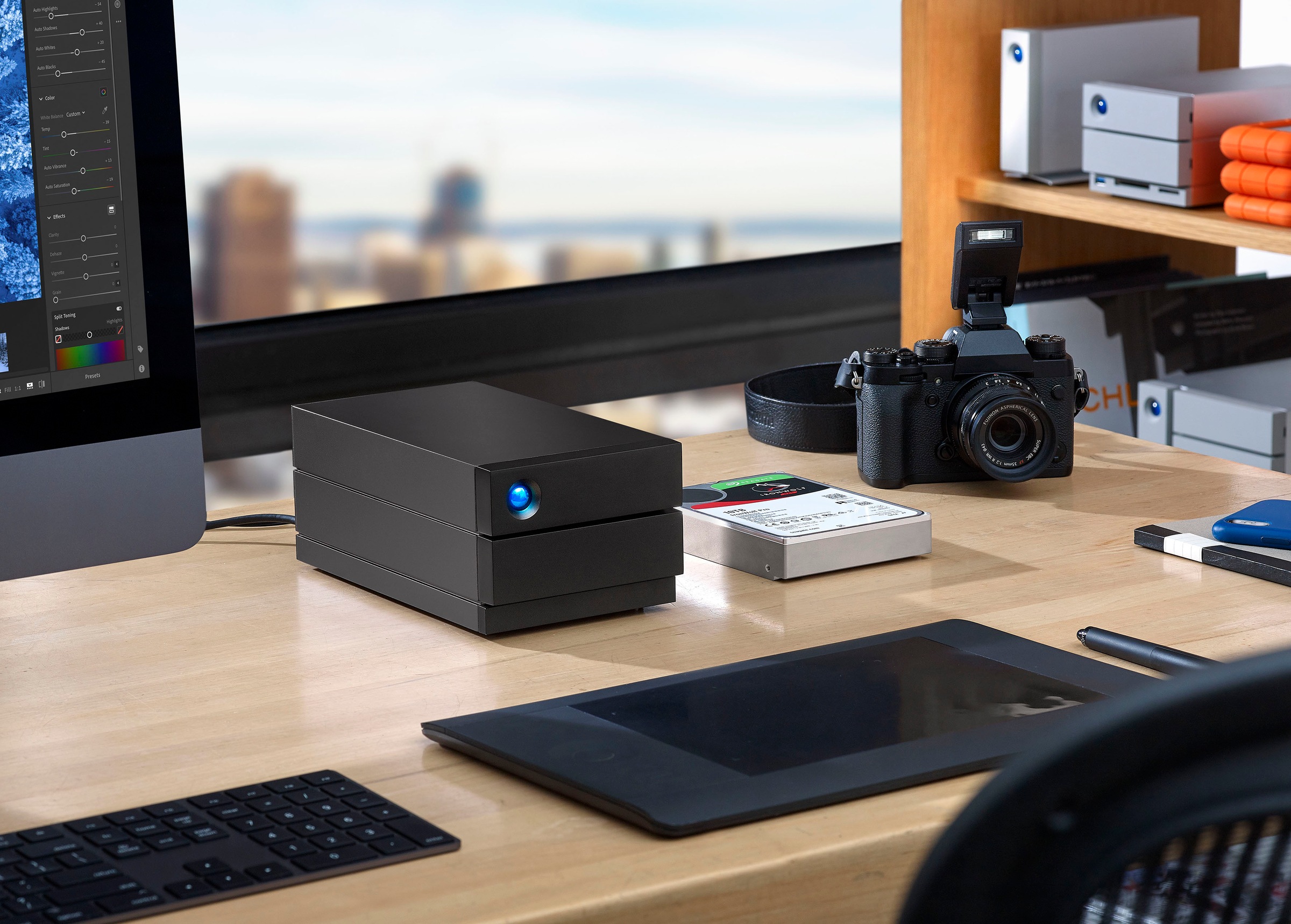 LaCie HDD-NAS-Festplatte »2big RAID« 40 TB Anschluss Thunderbolt 3 | USB 3.0 | USB-C