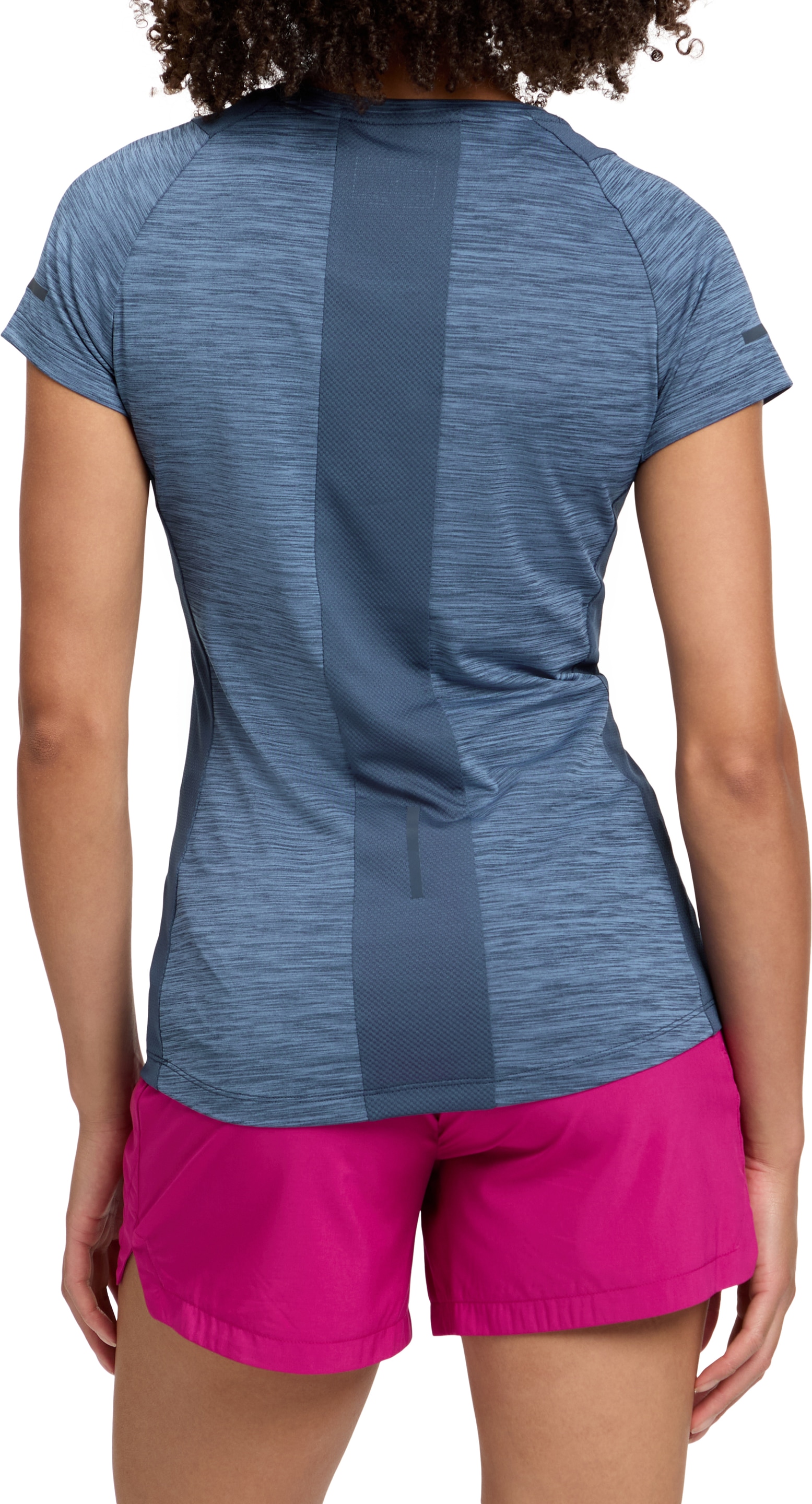 Energetics Laufshirt »DA.-T-SHIRT EVII SHORT SLEEVE W« mit reflektierenden Druckelementen, aus Polyester und Elasthan