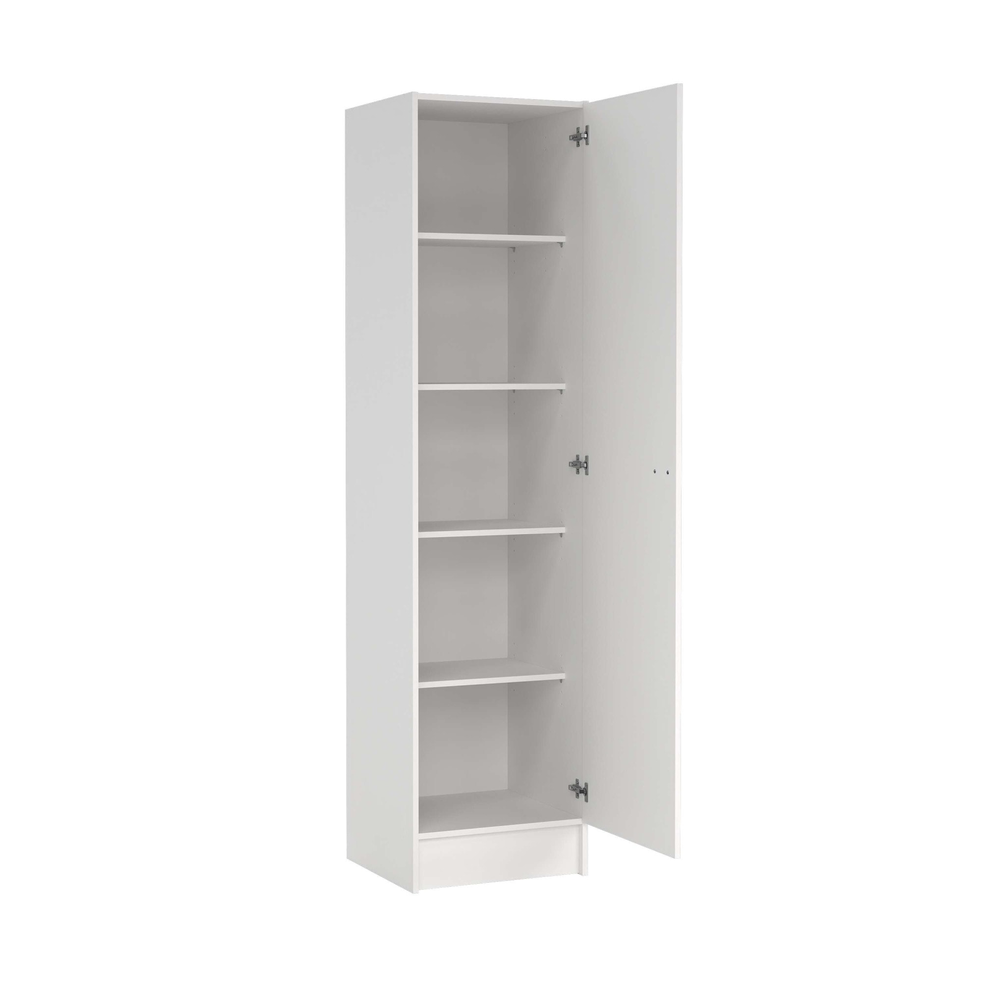 INOSIGN Drehtürenschrank »Focus, Kleiderschrank, Stauraum«, 1 Tür, 4 Einlegeböden, schmal, vielseitig einsetzbar, Breite 49 cm