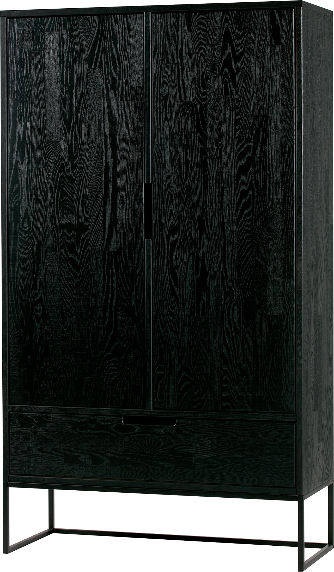 WOOOD Hochkommode »Silas«, 2-türiger Schrank, eine Schublade, H 149 cm x B 85 cm