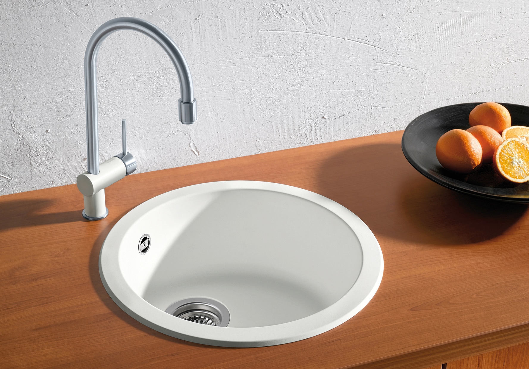 Blanco Granitspüle »BLANCORONDO« 1 Stk. tlg. erhältlich in mehreren Farben