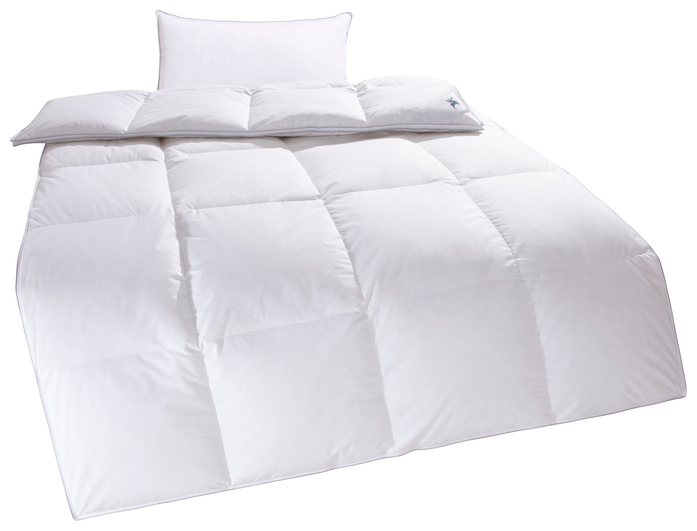 Älgdröm Daunenbettdecke + Kopfkissen »Lodiken, Bettdecke 135x200 cm, 155x22 günstig online kaufen