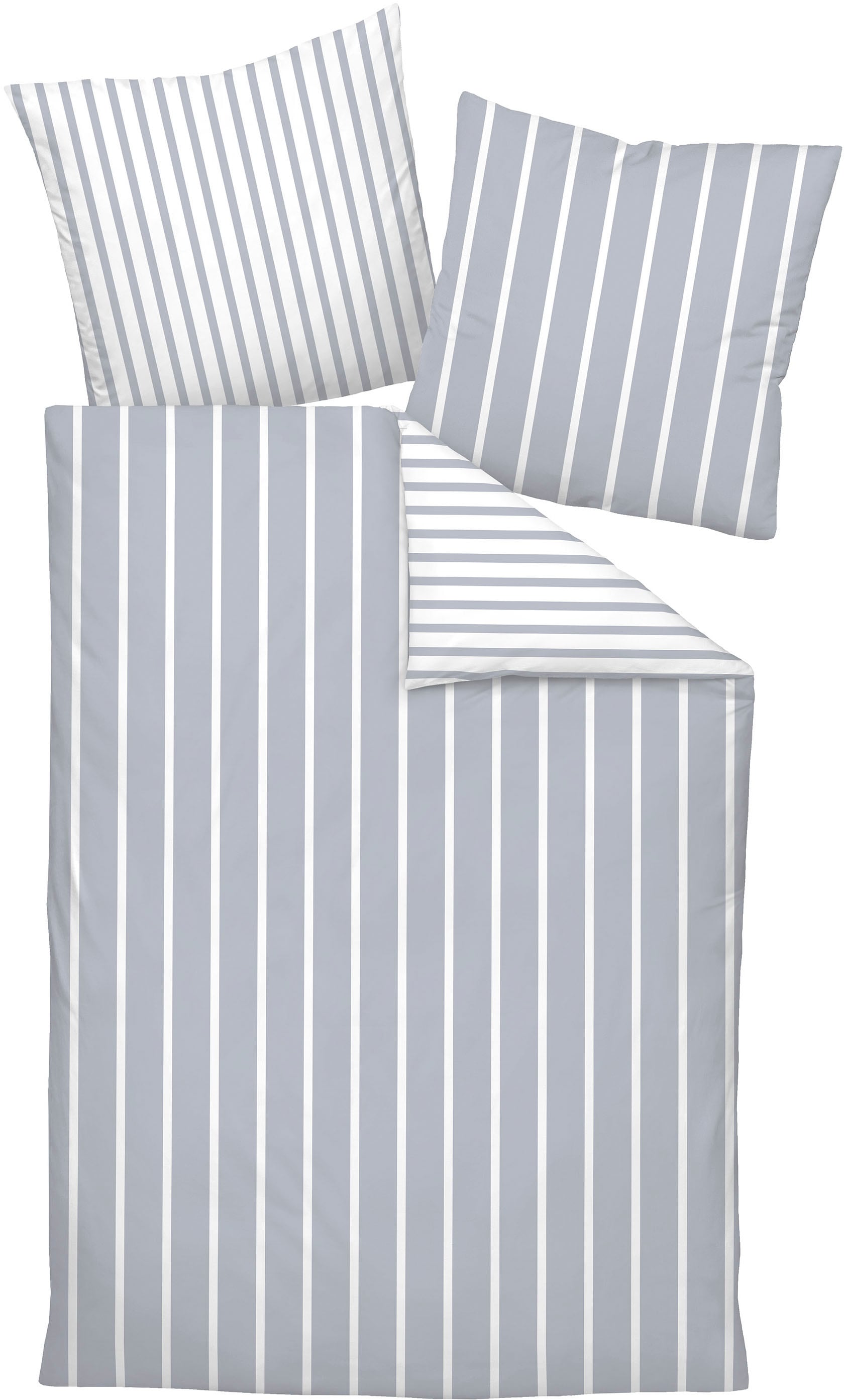 Janine Wendebettwäsche »Interlock-Jersey59028 3«, mit Reissverschluss