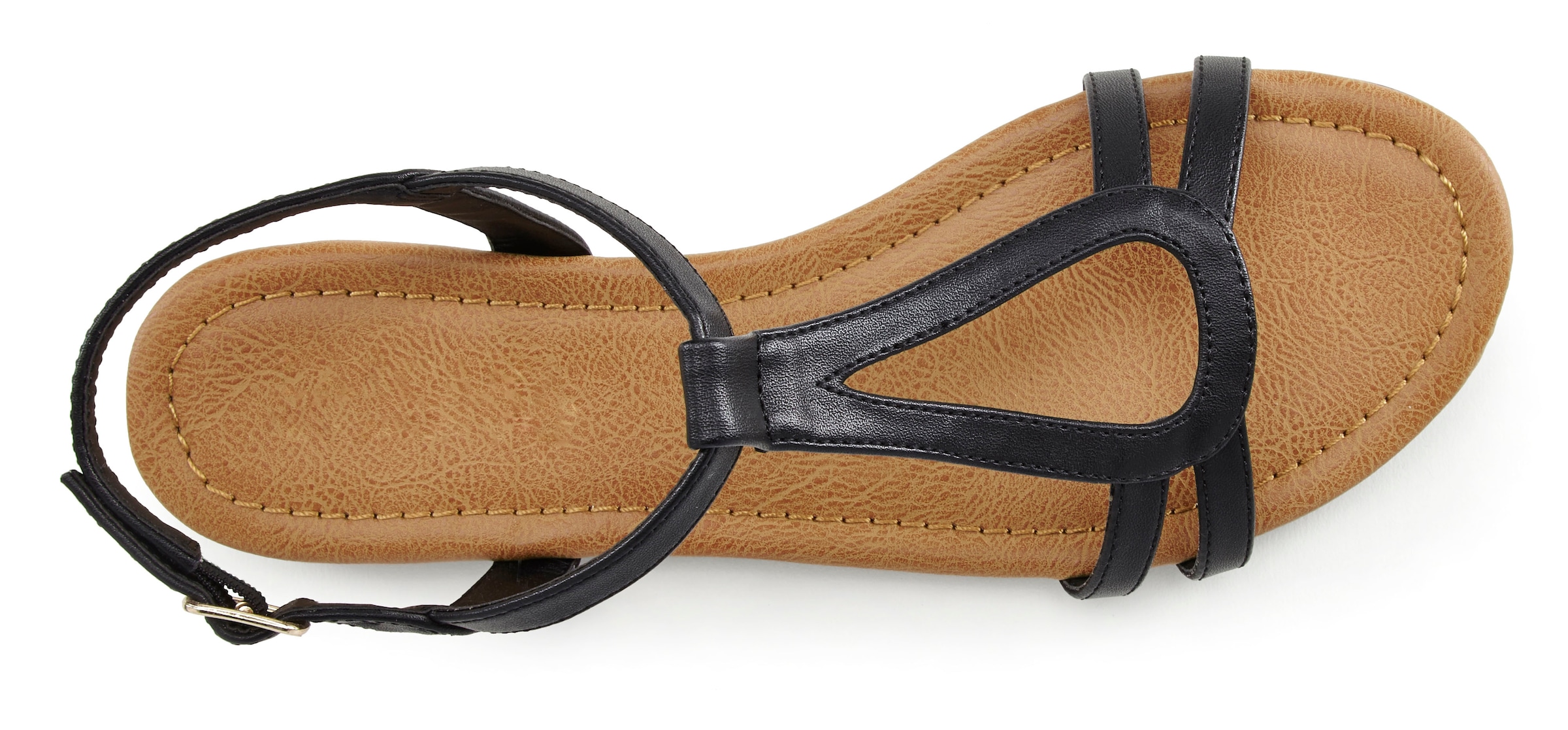 Vivance Sandale »Sommerschuh«  Sandalette, Sommerschuh mit raffinierten Riemchen VEGAN