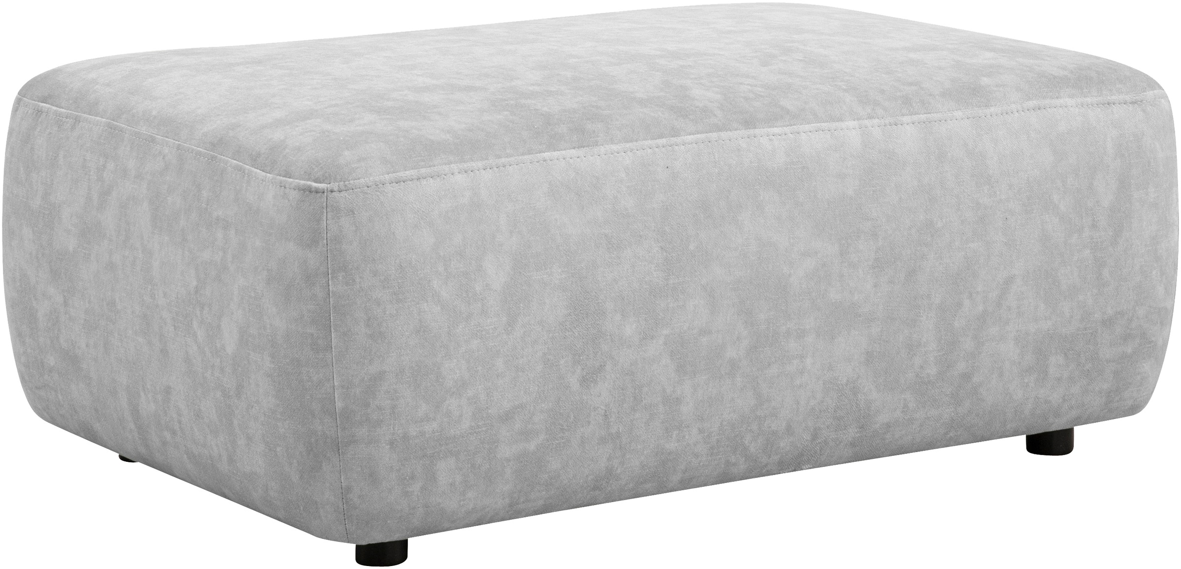 INOSIGN Polsterhocker »Torge, Hocker in Cord, Samtvelours oder Struktur«, p günstig online kaufen