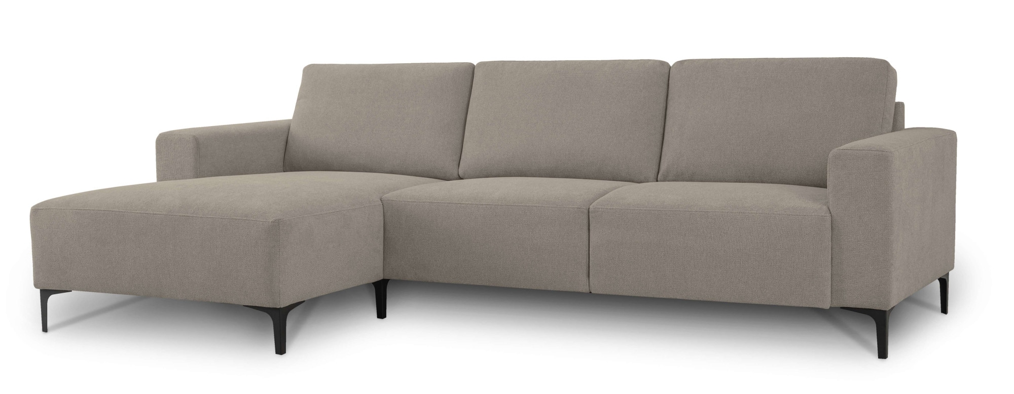 Home affaire Ecksofa »Tournon«, L-Form, Breite 262 cm, Webstoff, Chenille