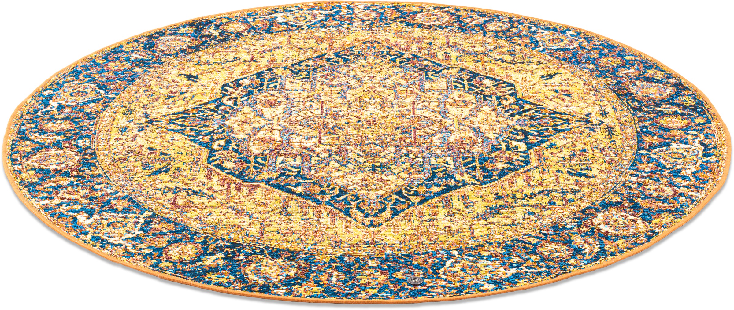 TOM TAILOR HOME Teppich »Funky Outdoor Orient One«, rund, 5 mm Höhe, Flachg günstig online kaufen