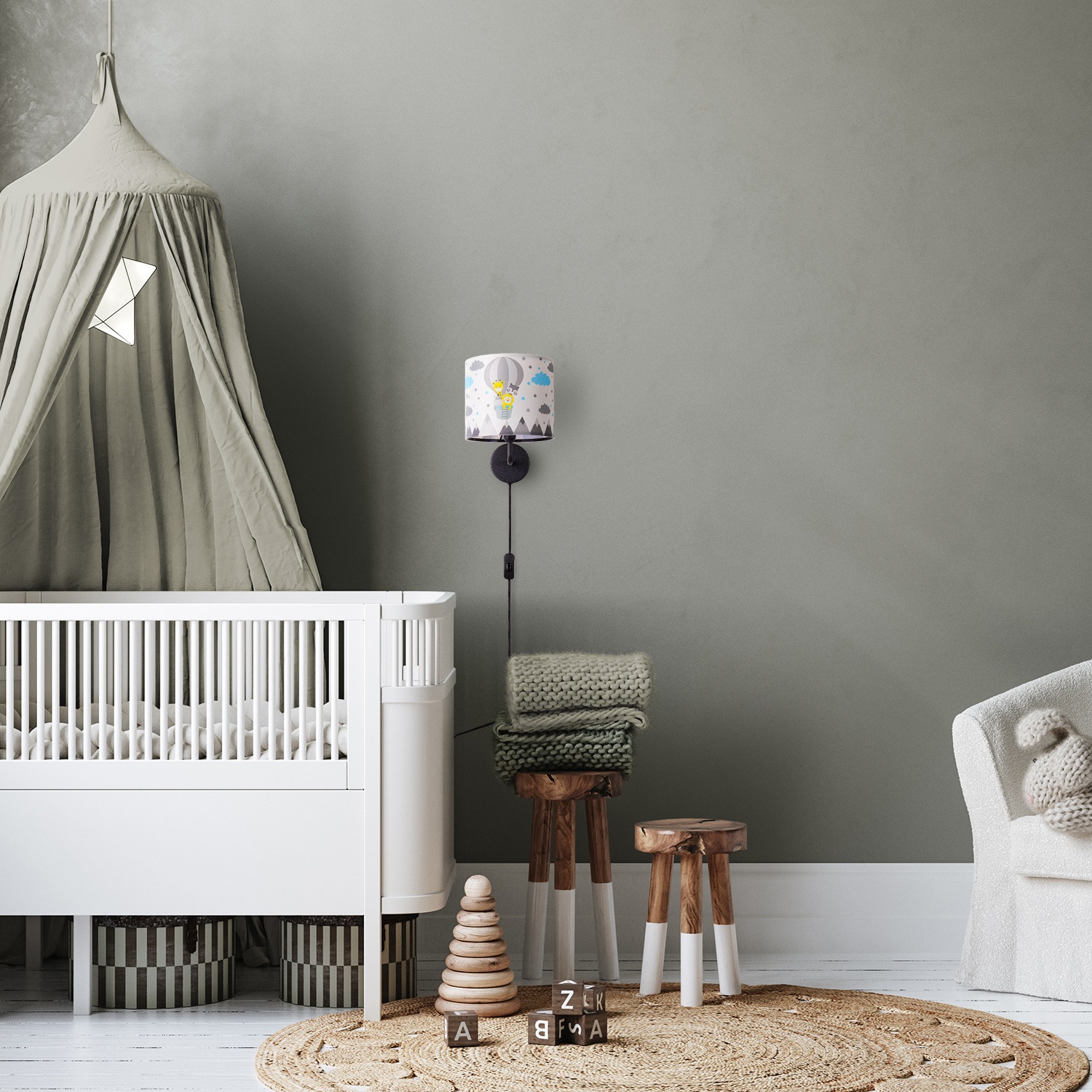 Paco Home Wandleuchte »Cosmo 343«, 1 flammig, Leuchtmittel E14   ohne Leuch günstig online kaufen
