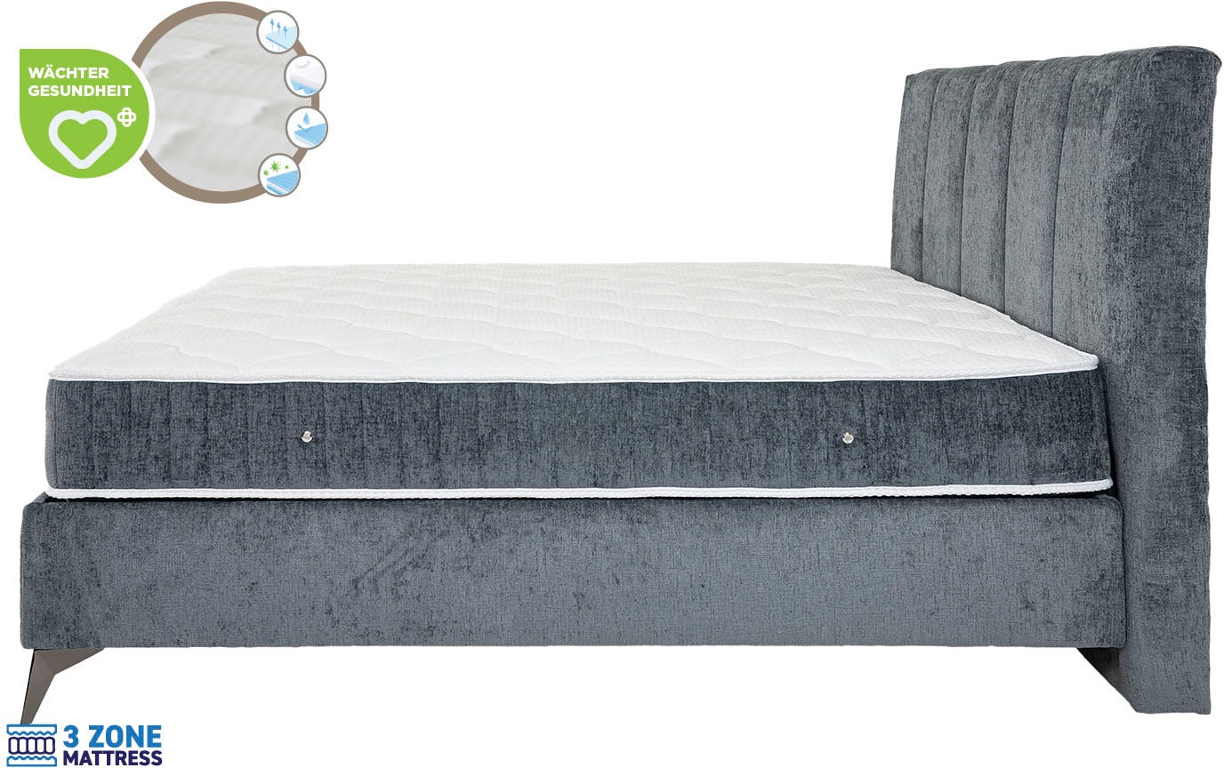 Home affaire Boxbett »Sorelle inkl. Bettkasten und Topper« erhältlich in den Breiten 160, 180 & 200 cm