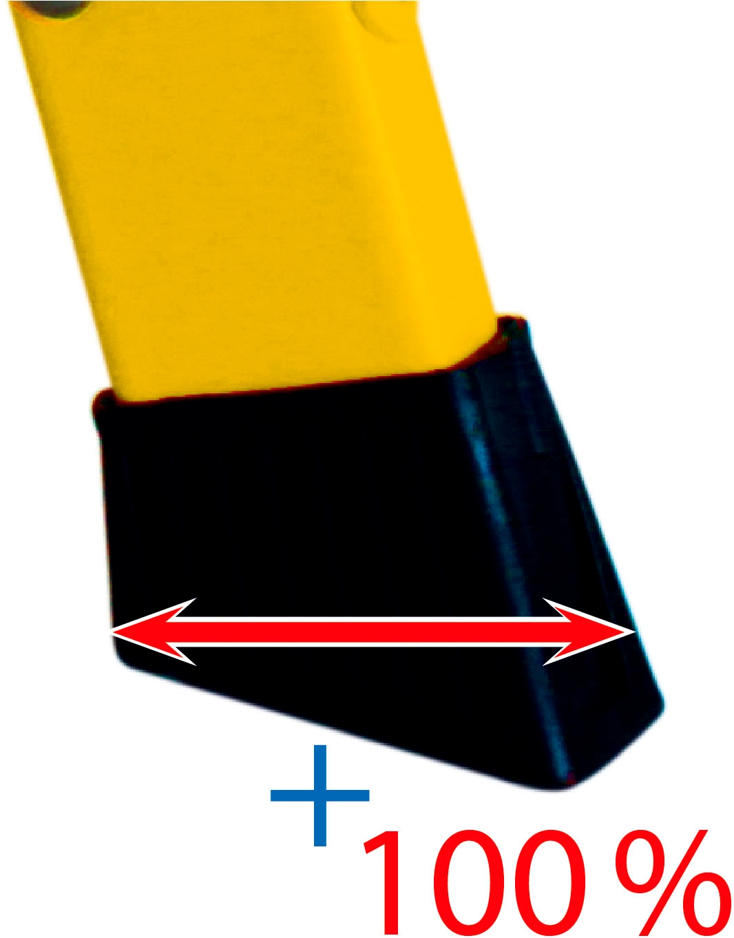 KRAUSE Trittleiter »Treppy Plusline Alu«, Aluminium, 1x1 Stufen, Arbeitshöhe ca. 220 cm