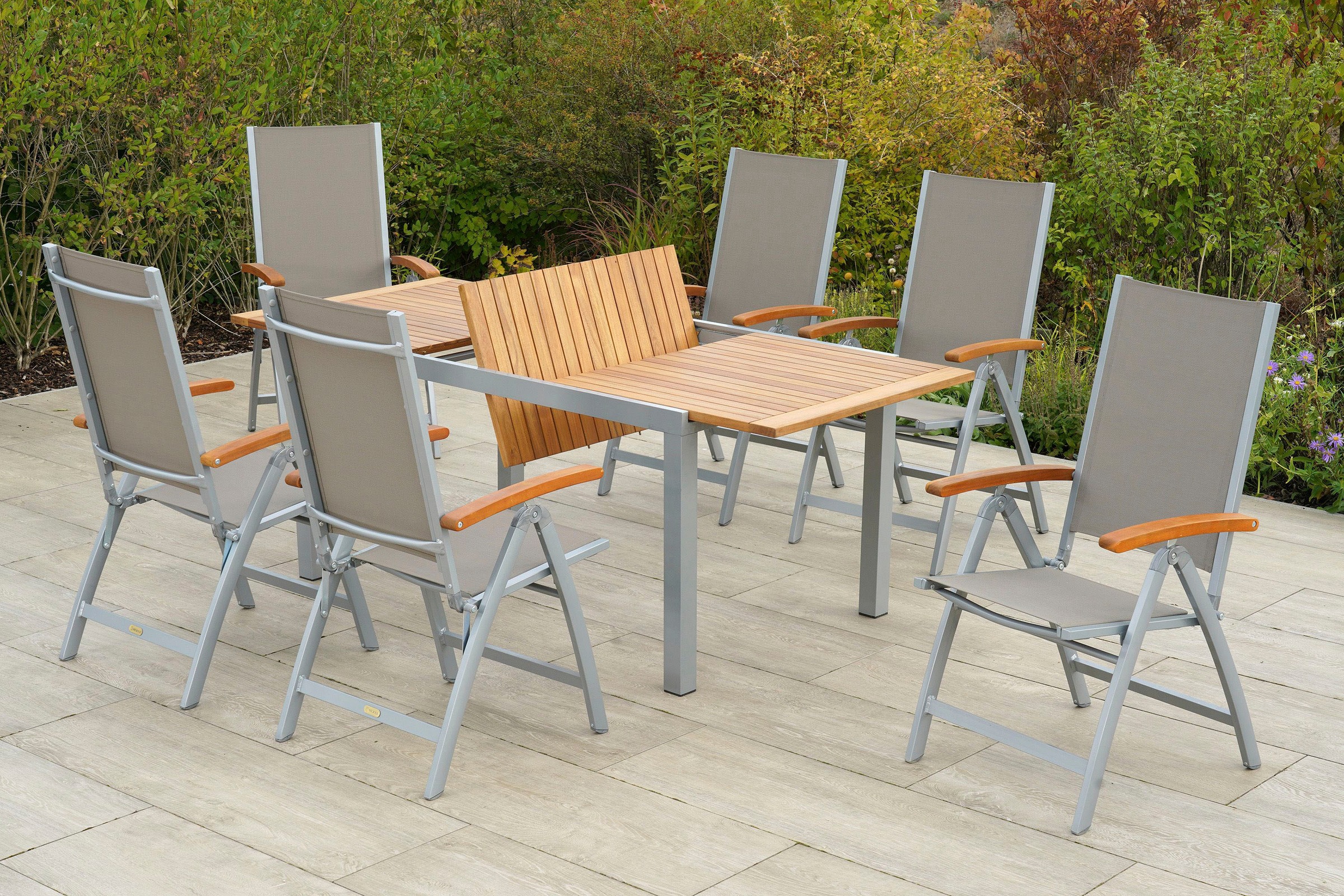 MERXX Garten-Essgruppe »Naxos« 7 Stk. tlg. günstig online kaufen