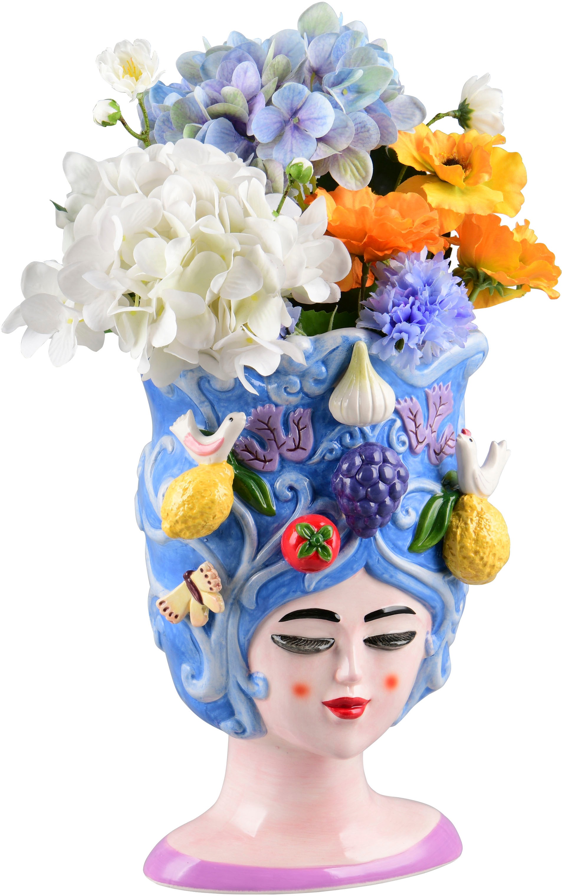 MIRRORS AND MORE Dekovase »FIORA« Auffällige Dekovase