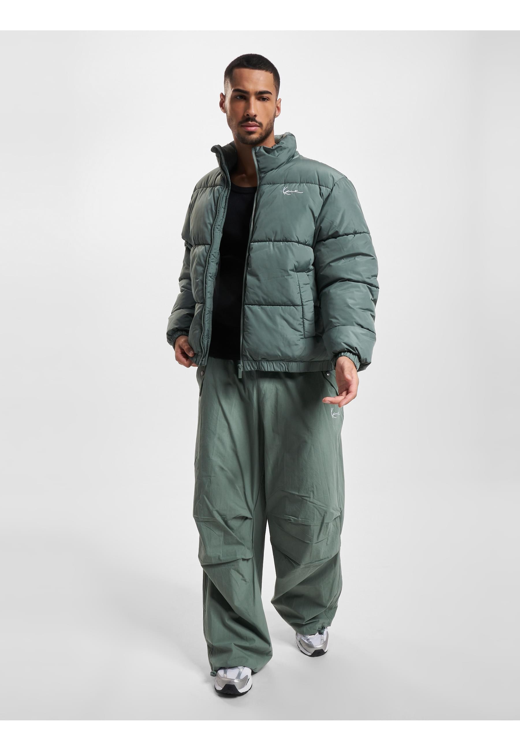 Karl Kani Winterjacke »Karl Kani Herren KM233-052-1 KK Chest Signature Puffer Jacket« 1 Stk. tlg. ohne Kapuze