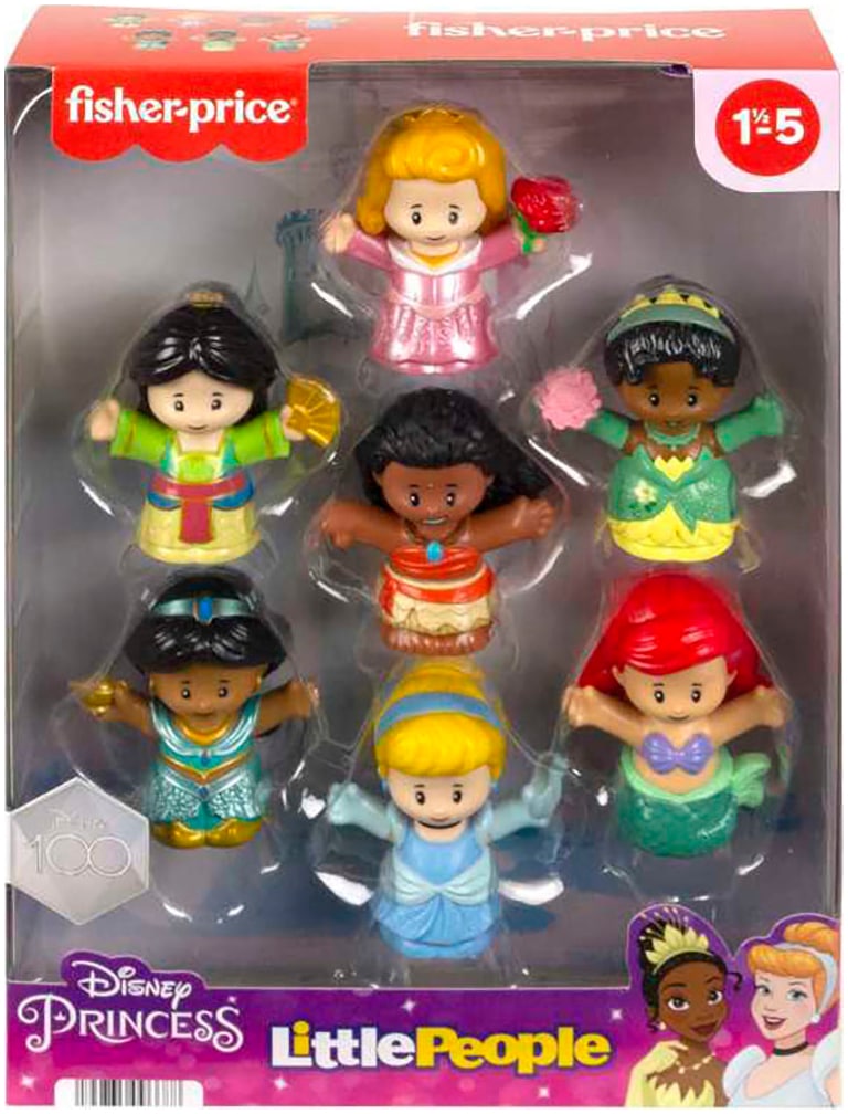 Fisher-Price® Spielfigur »Little People, Disney Prinzessin Multipack«