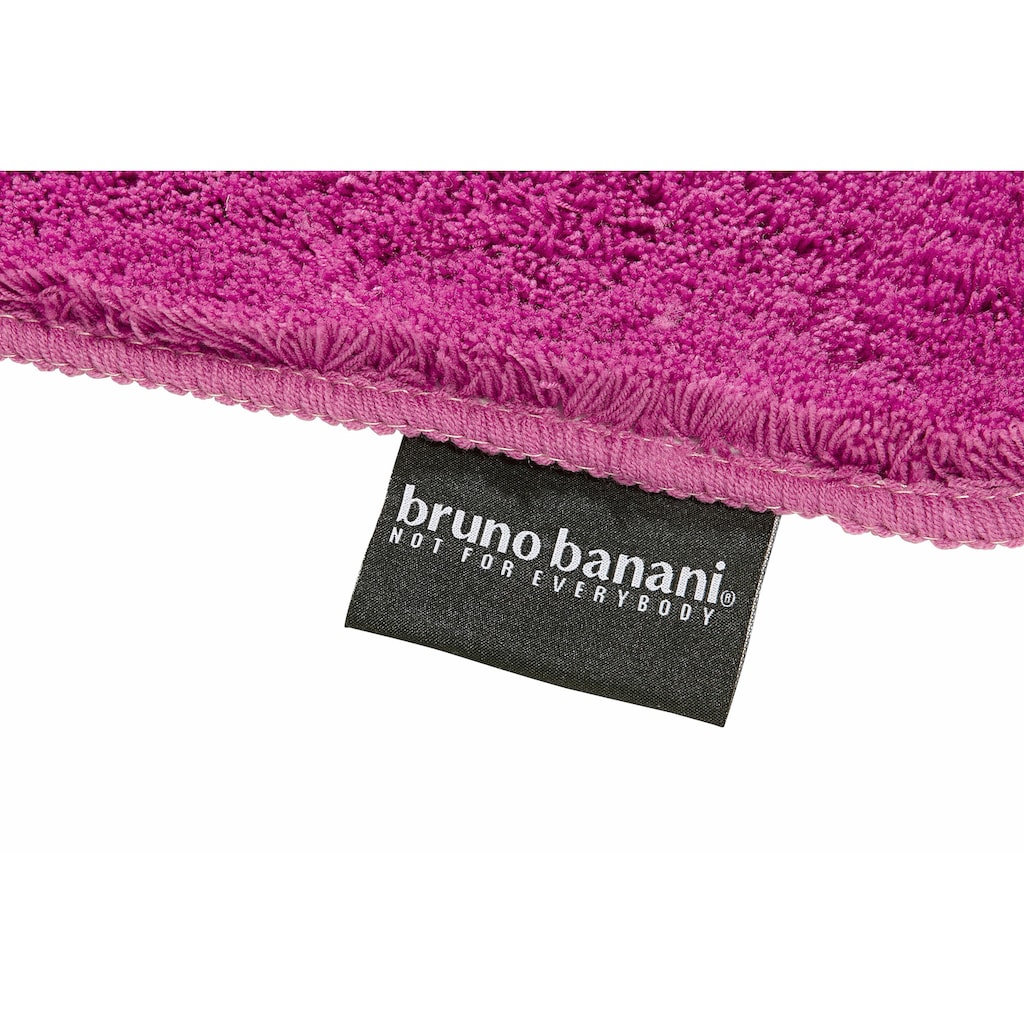 Bruno Banani Badematte »Lana«, Höhe 25 mm, rutschhemmend beschichtet, fußbodenheizungsgeeignet-schnell trocknend-strapazierfähig