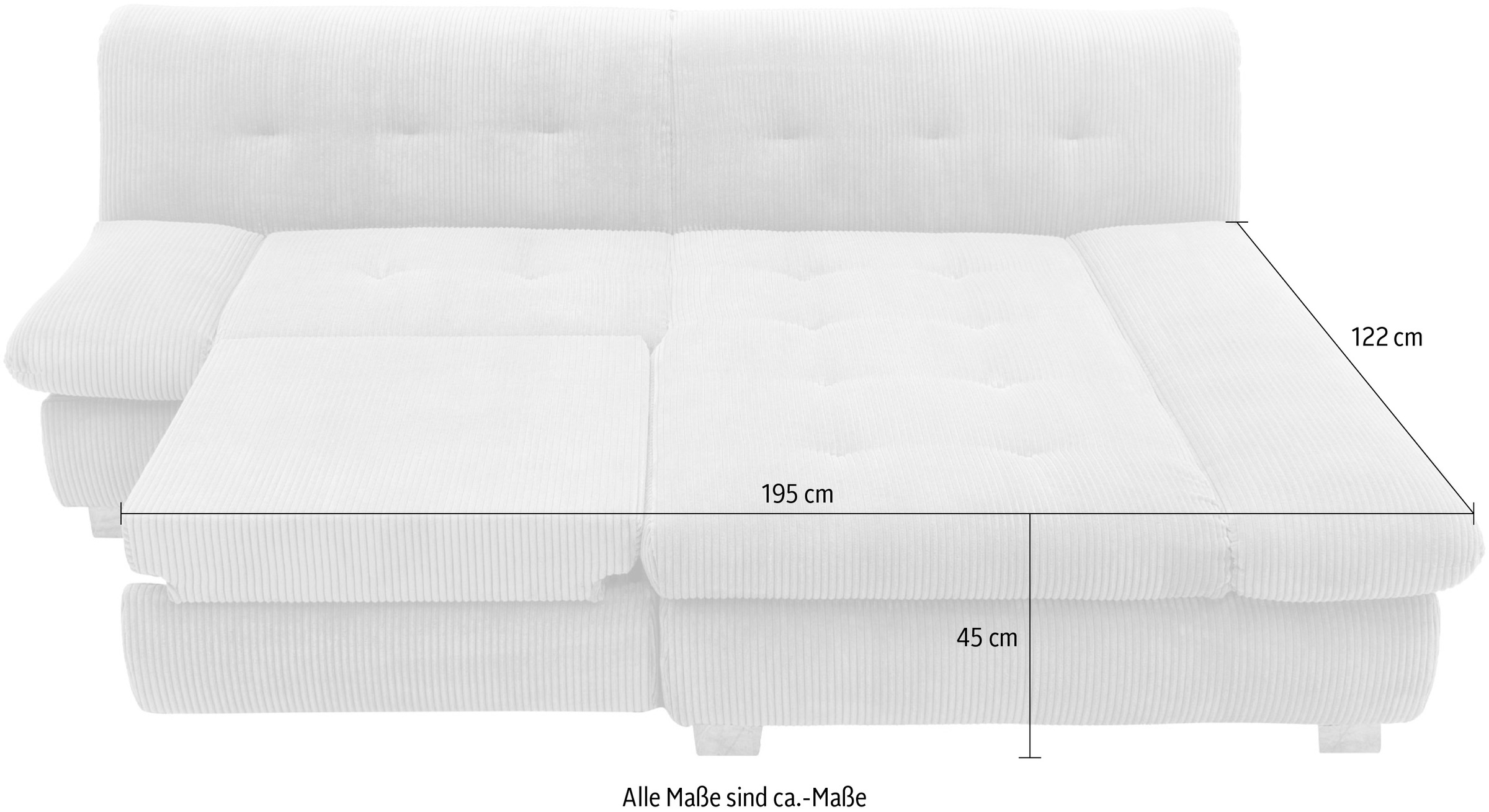 DOMO collection Ecksofa »100031«