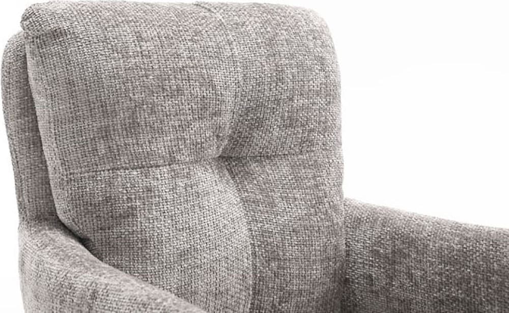 Home affaire Esszimmerstuhl »Valldemossa«, (Set), 2 St., Boucle, pflegeleichter Boucle Bezug, mit schwarzen Metallbeinen, Breite 60 cm
