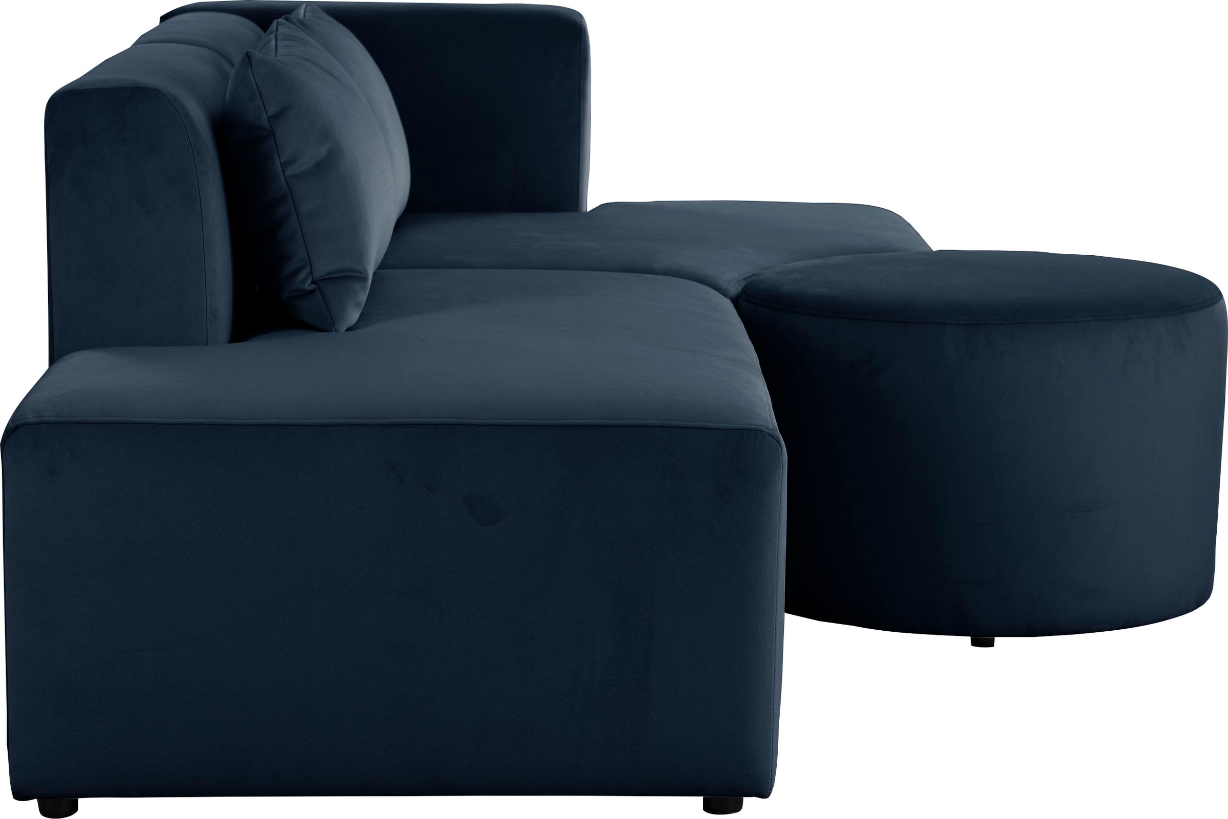 Leonique Ecksofa »Alexane L-Form«, zusammengesetzt aus Modulen, in vielen Bezugsqualitäten und Farben.