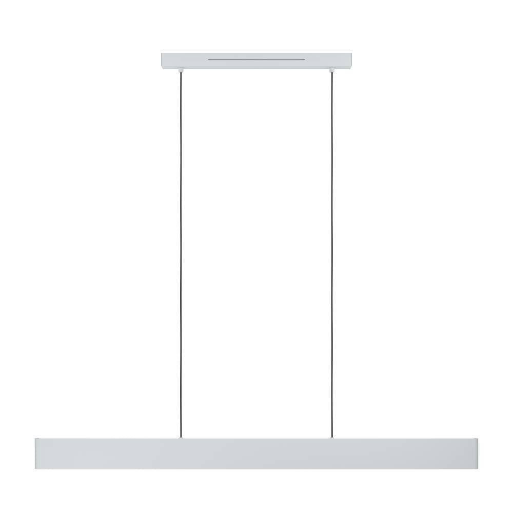 EGLO Hängeleuchte »ANDREAS-Z Hängelampe weiß, ZigBee 3.0, Pendelleuchte, Pendellampe«, 2 flammig, Leuchtmittel LED-Modul | LED fest integriert, Timer, App / Sprachsteuerung Alexa, 117x7x110cm, exkl. Fernbedienung