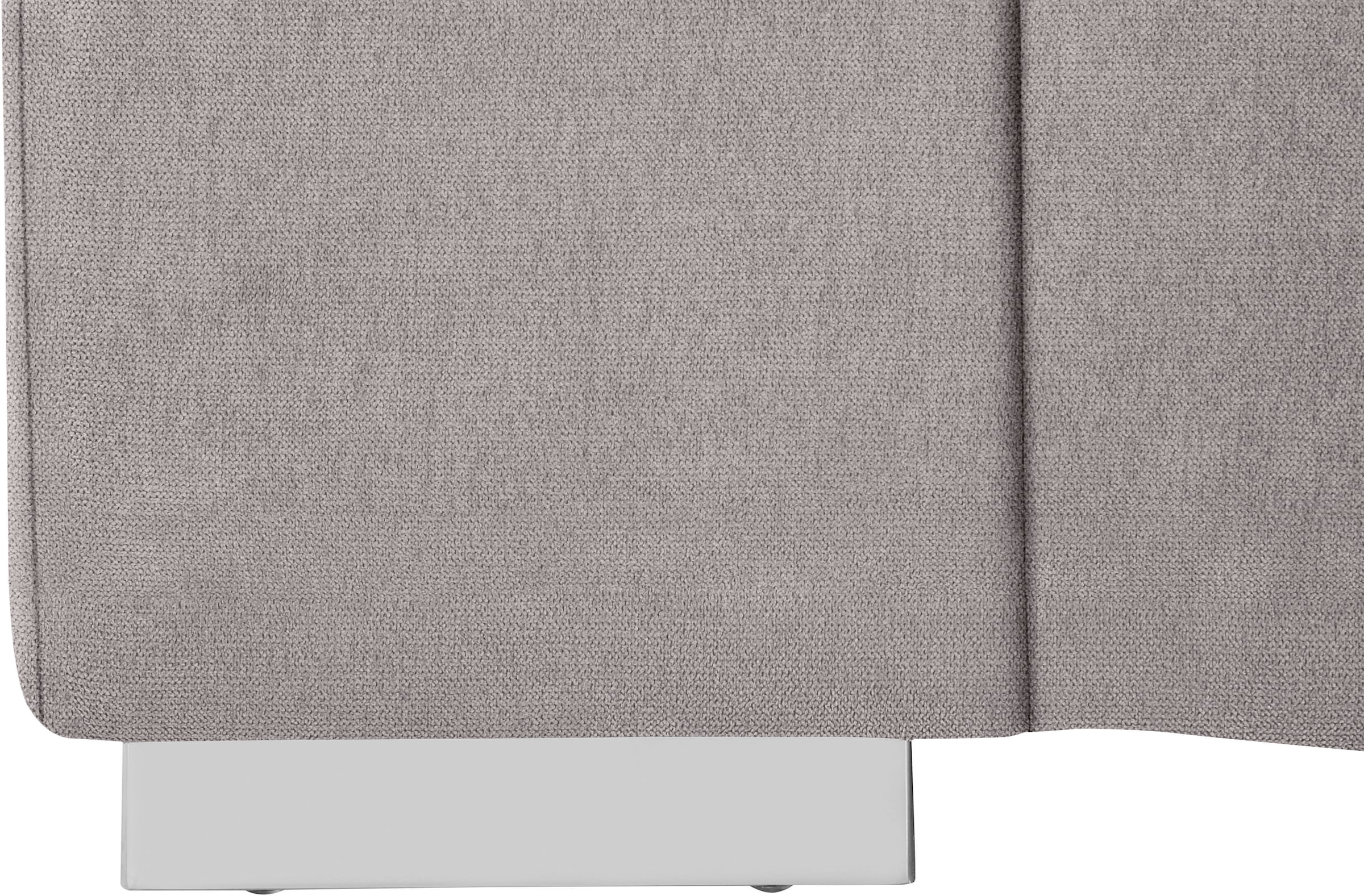 COTTA Ecksofa »Orion L-Form«, mit Kopfteilverstellung & 5 Nierenkissen
