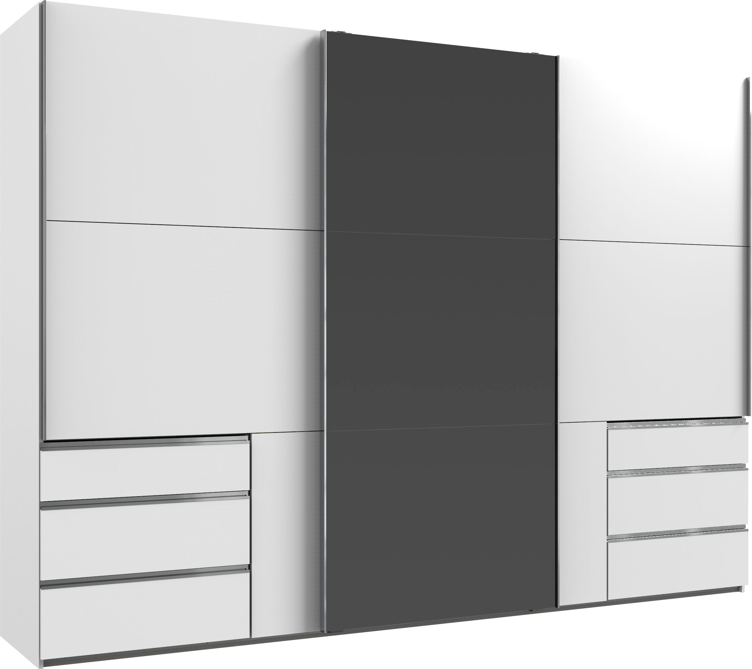 Wimex Schwebetürenschrank »Level by fresh to go«, mit Glastür