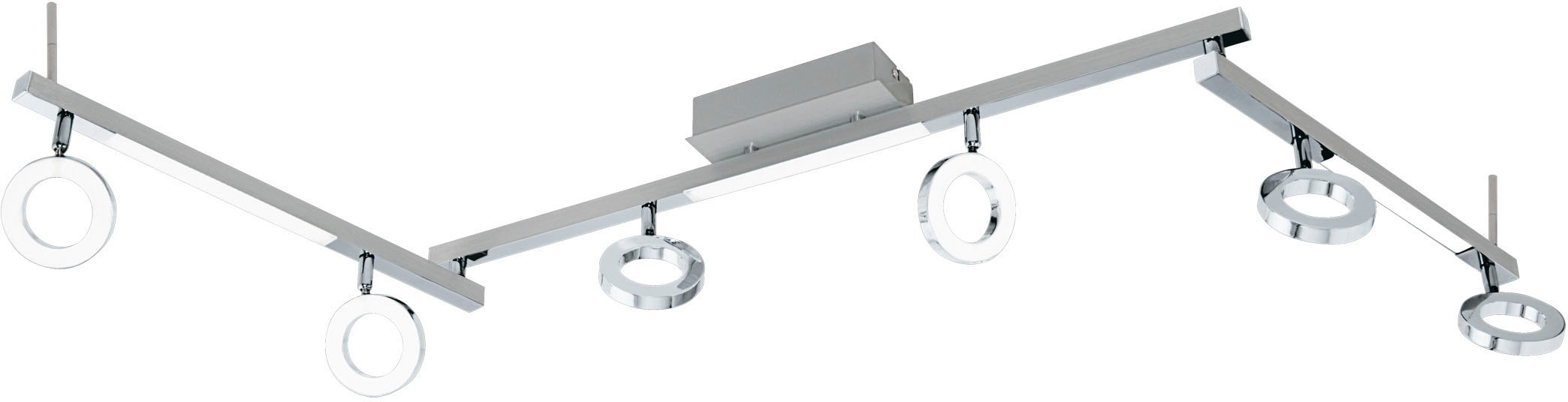 EGLO LED Deckenspots »CARDILLIO 1«, 9 flammig, Leuchtmittel LED-Board   LED günstig online kaufen