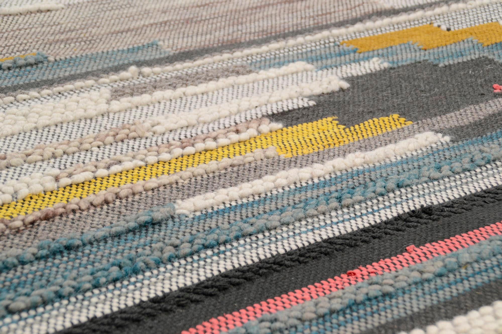 THEKO Teppich »Nomadic 3912«, rechteckig, 7 mm Höhe, handgewebt, mit Fransen, ideal im Wohnzimmer & Schlafzimmer