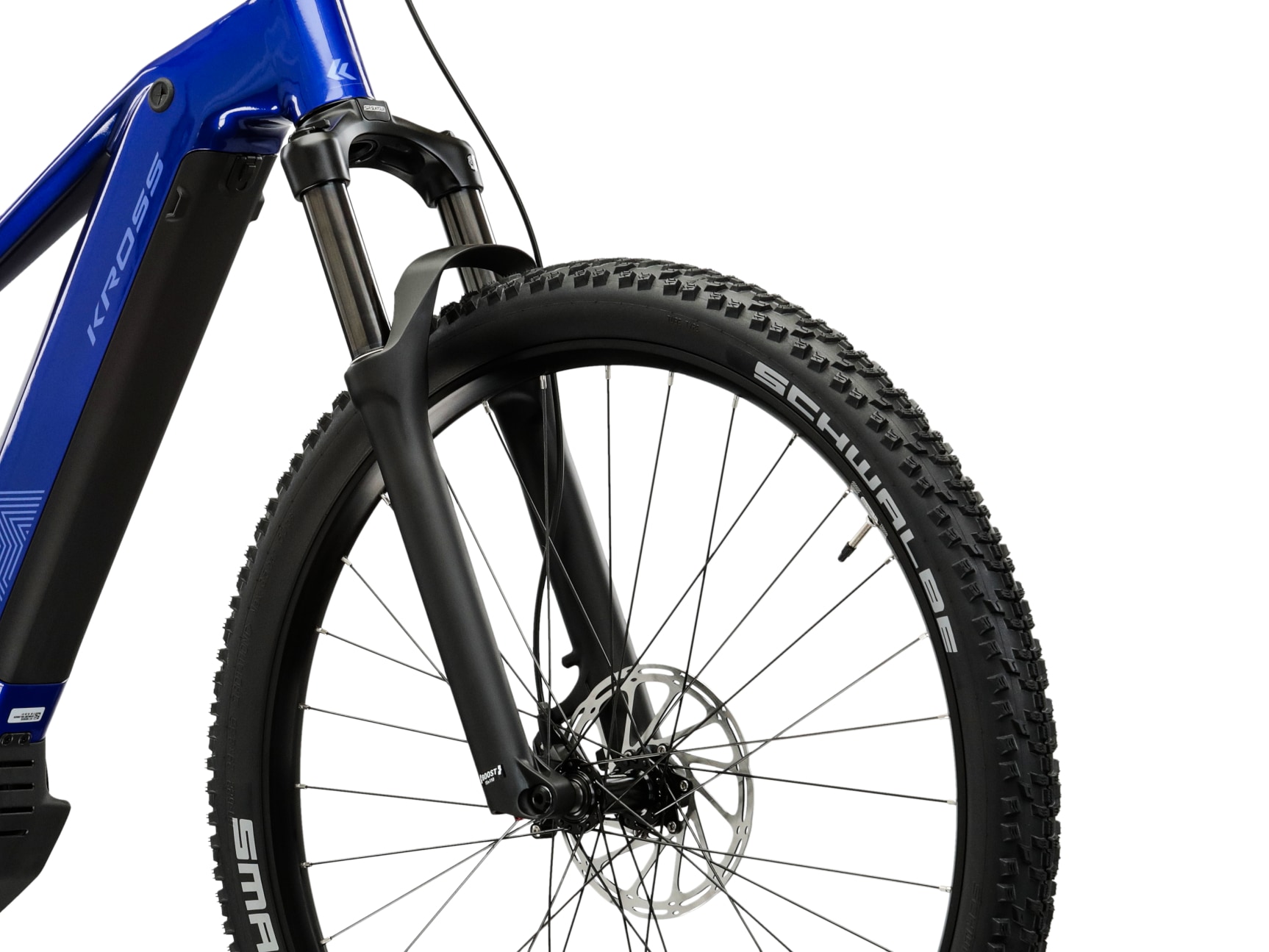 Kross »Influx Hybrid 4.0 21,3Ah / 800 Wh 29 Zoll blau 12 Gänge 2026« 12 Gang Shimano DEORE M6100 Schaltwerk Kettenschaltung Mittelmotor 250 W