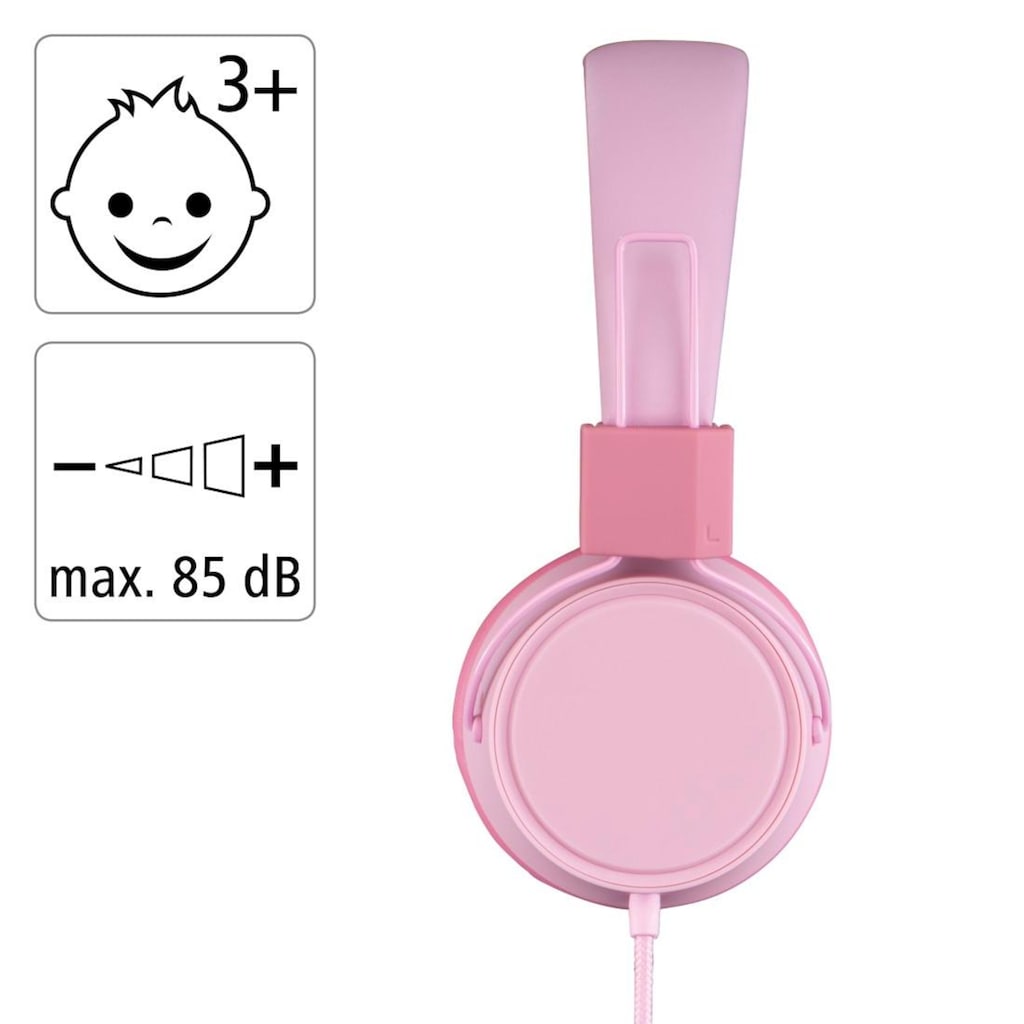 Thomson On-Ear-Kopfhörer »Kinderkopfhörer mit Kabel On-Ear, Lautstärkebegrenzung auf 85dB leicht«