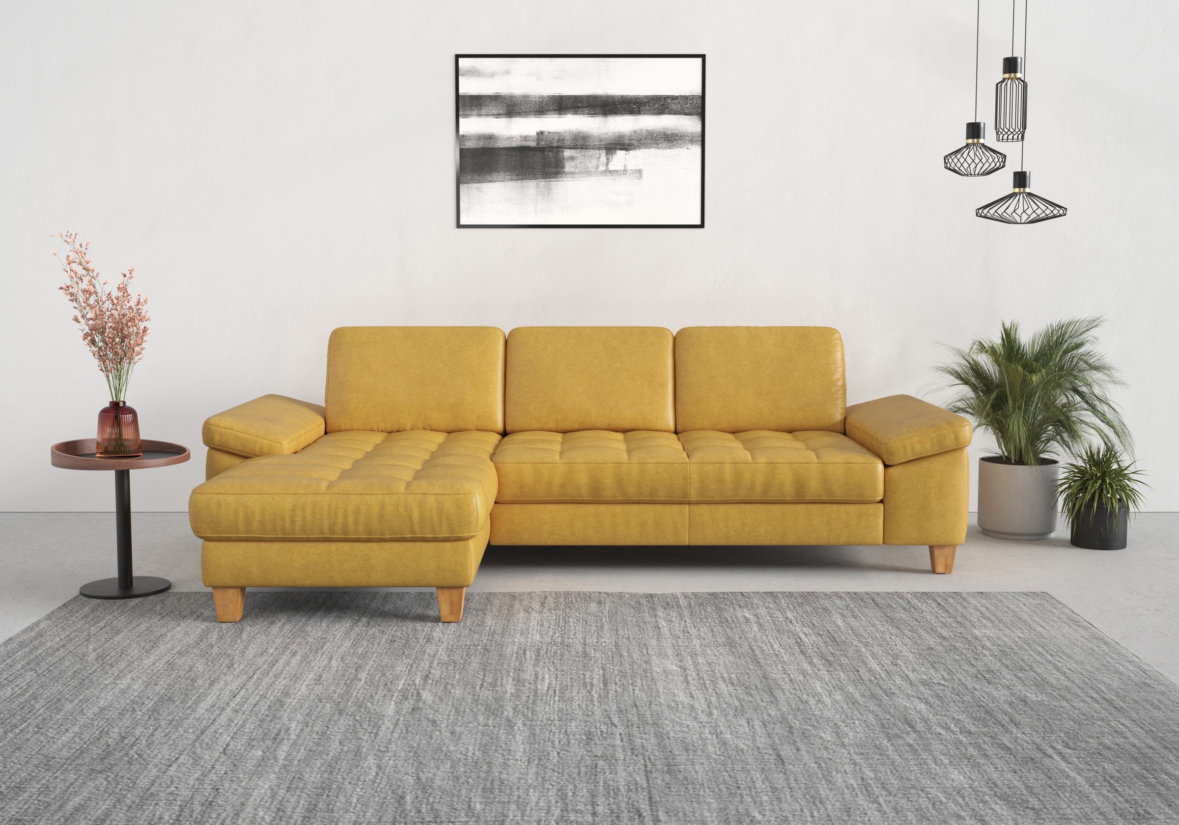 sit&more Ecksofa »Westham L-Form« mit Recamiere, mit oder ohne Bettfunktion günstig online kaufen