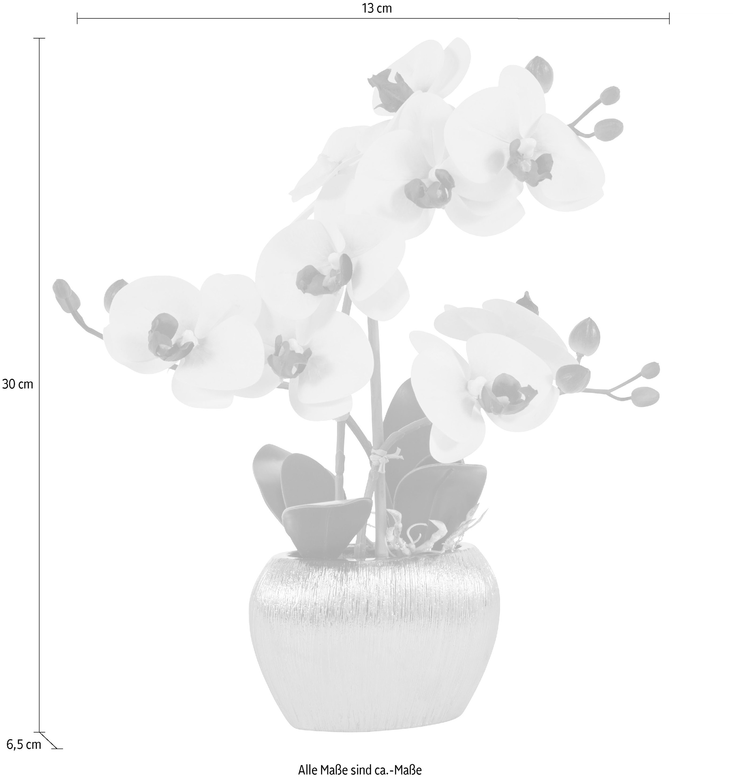 Home affaire Kunstpflanze »Orchidee«, Kunstorchidee, im Topf