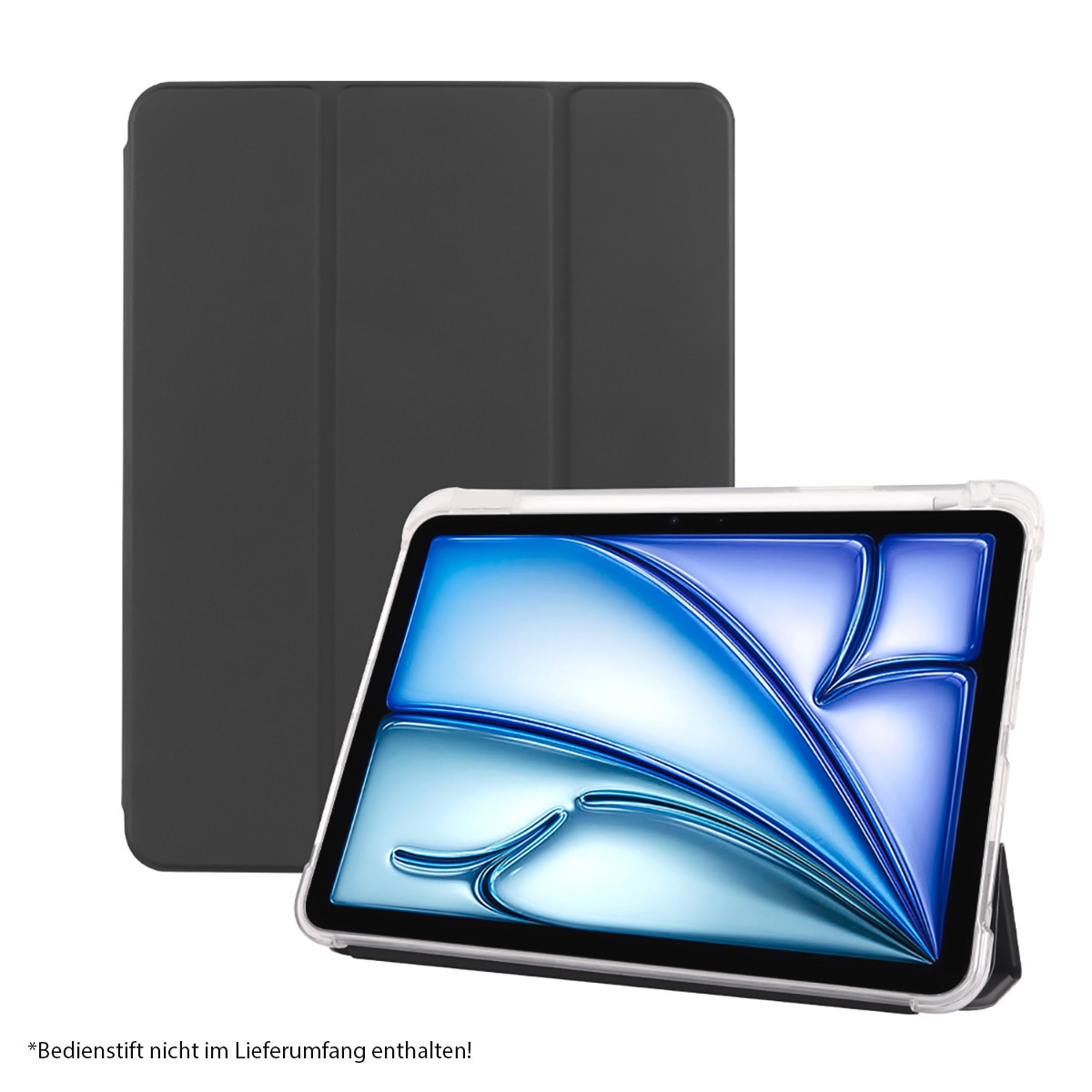 PEDEA Tablet-Hülle »Folio Trifold Case für Apple iPad Air 11 (M2 24)«, Backcover, Schutzhülle, Tabletschutzhülle, Case, Schutzcase, stoßfest