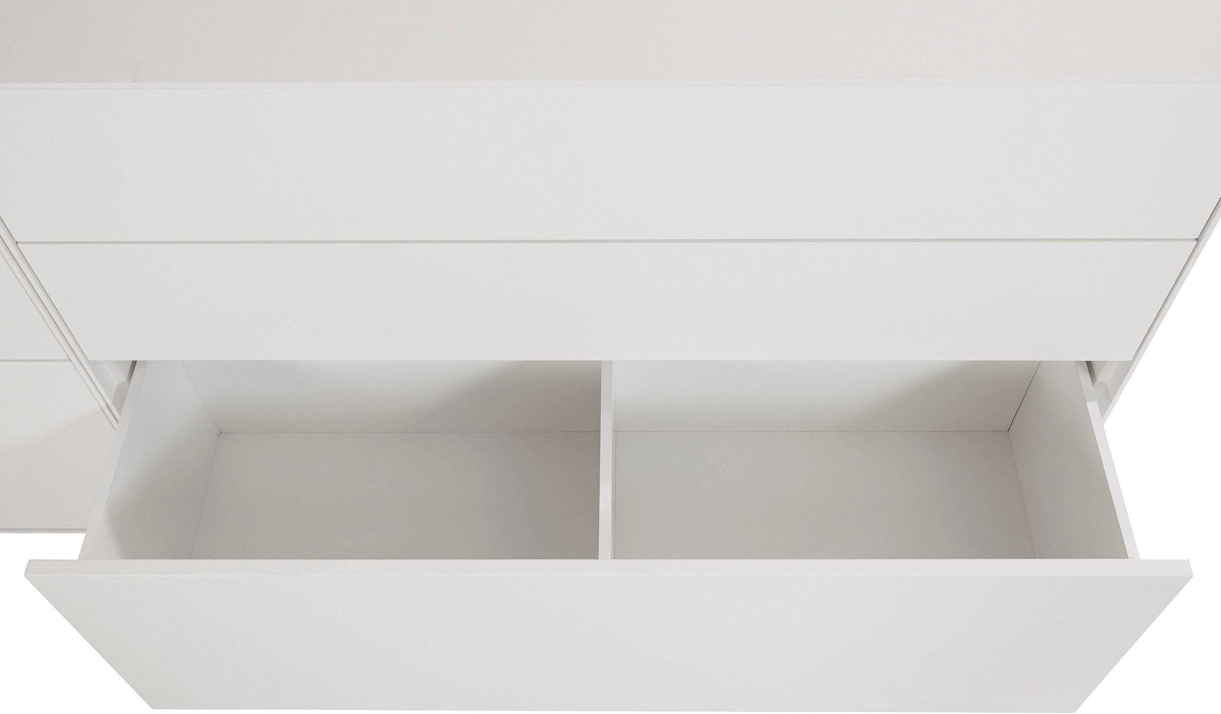 LeGer Home by Lena Gercke Sideboard »Essentials«, (3 St.), Breite: 335cm, MDF lackiert, Push-to-open-Funktion