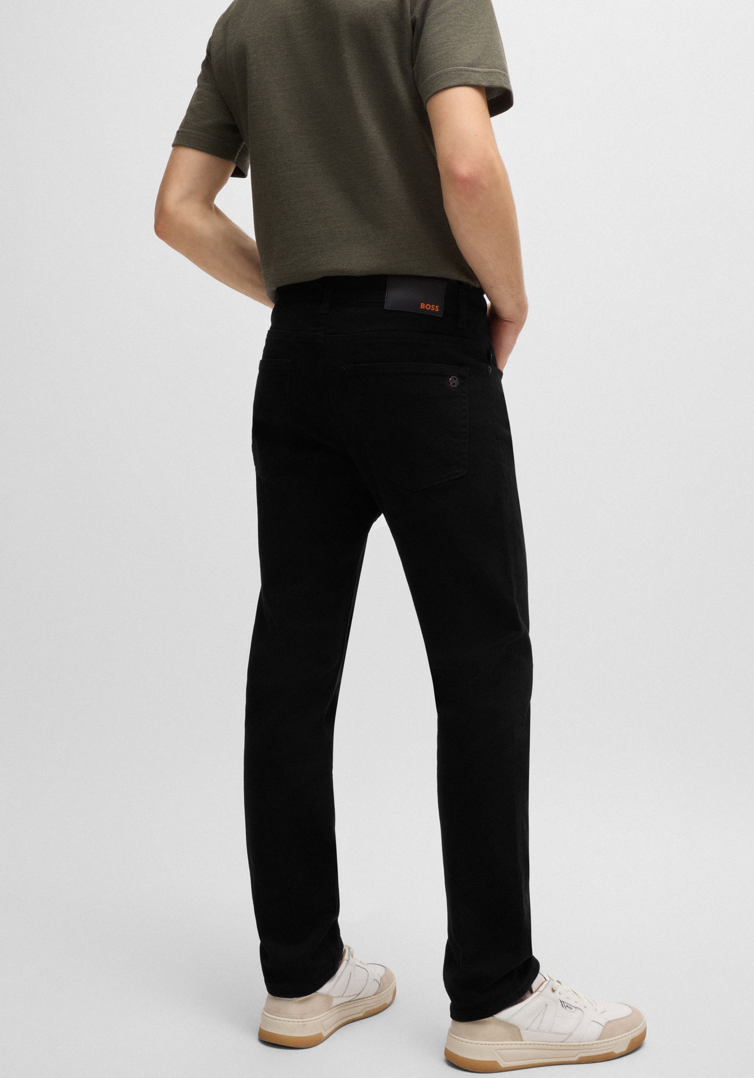 BOSS ORANGE Slim-fit-Jeans »DELAWARE BO«, mit normaler Bundhöhe