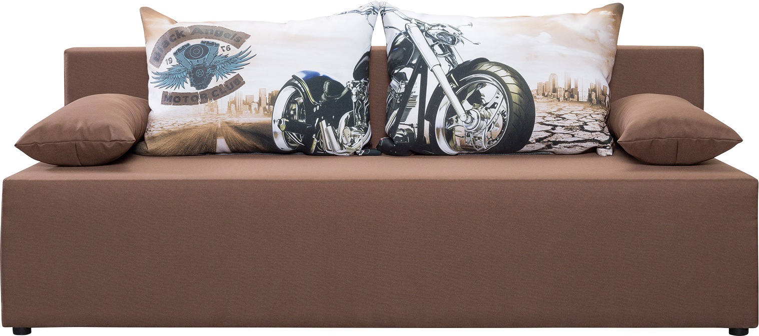 exxpo - sofa fashion 3-Sitzer "Tabou Paris" mit Schlaffunktion und Bettkast günstig online kaufen