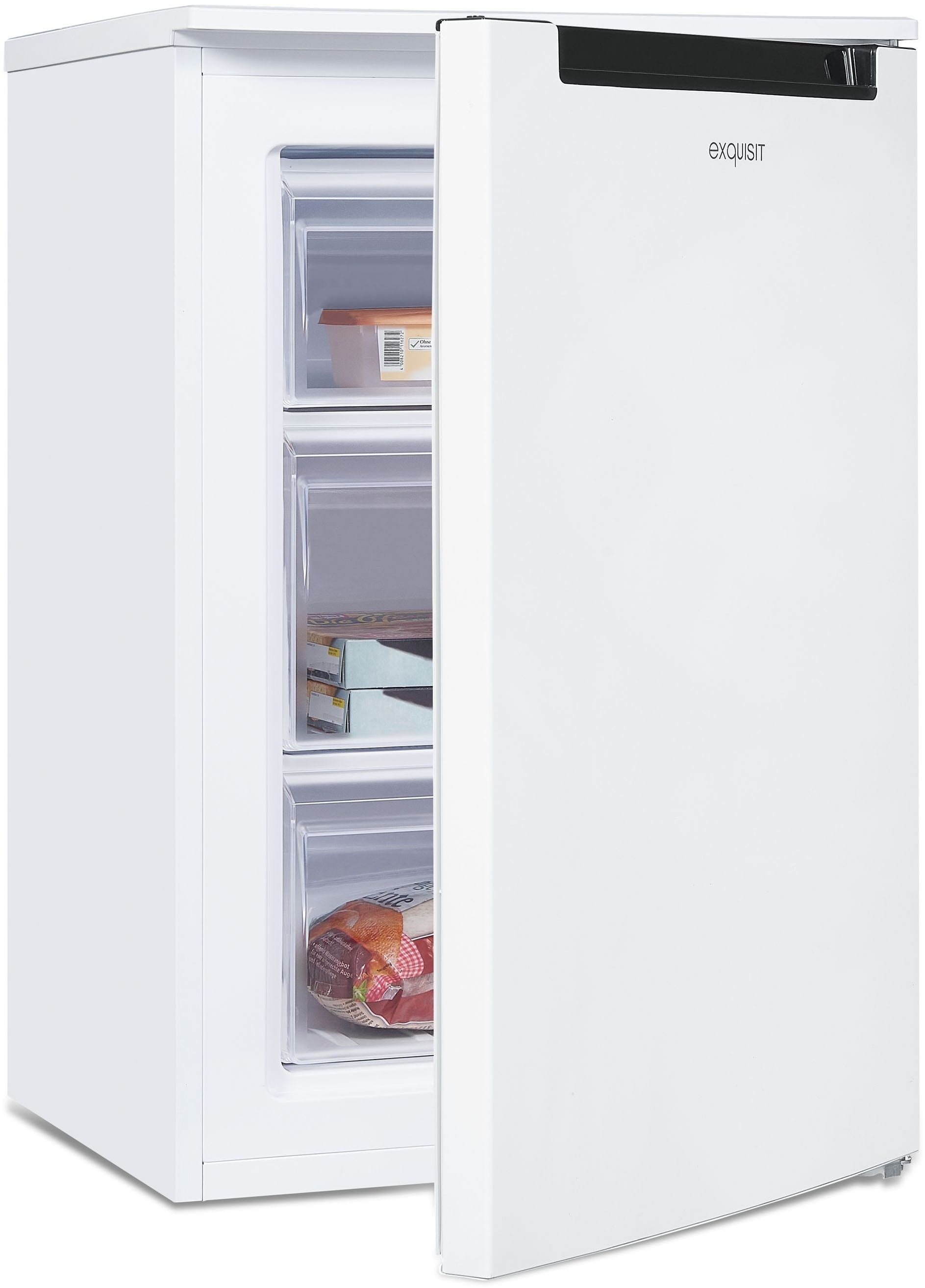EXQUISIT Gefrierschrank "GS81-040C" weiß