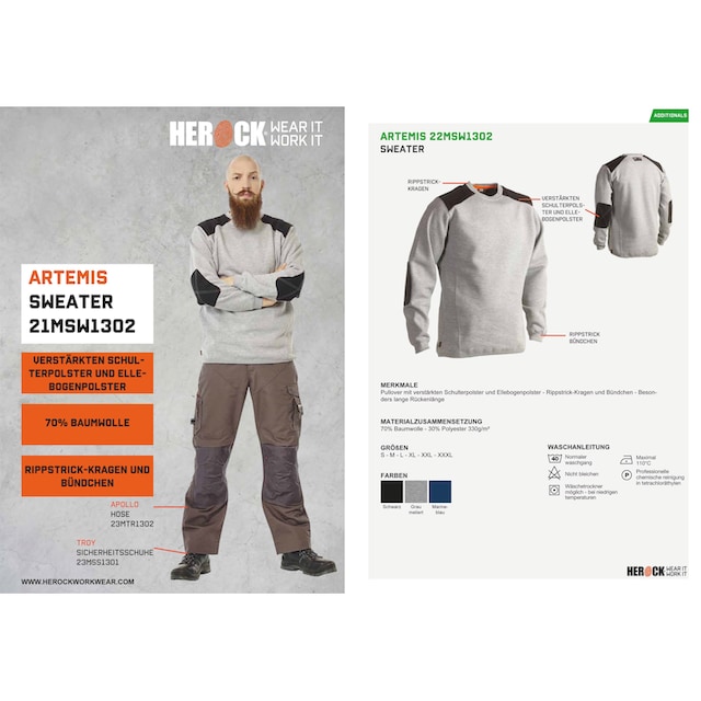 Herock Rundhalspullover »Artemis Sweater« online kaufen