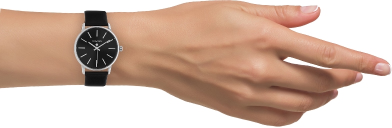OOZOO Quarzuhr, Armbanduhr, Damenuhr, Lederarmband